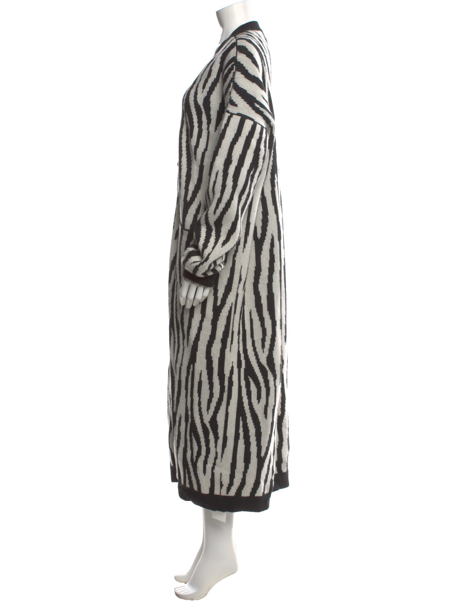 Amiri Cashmere Animal Print Sweater
