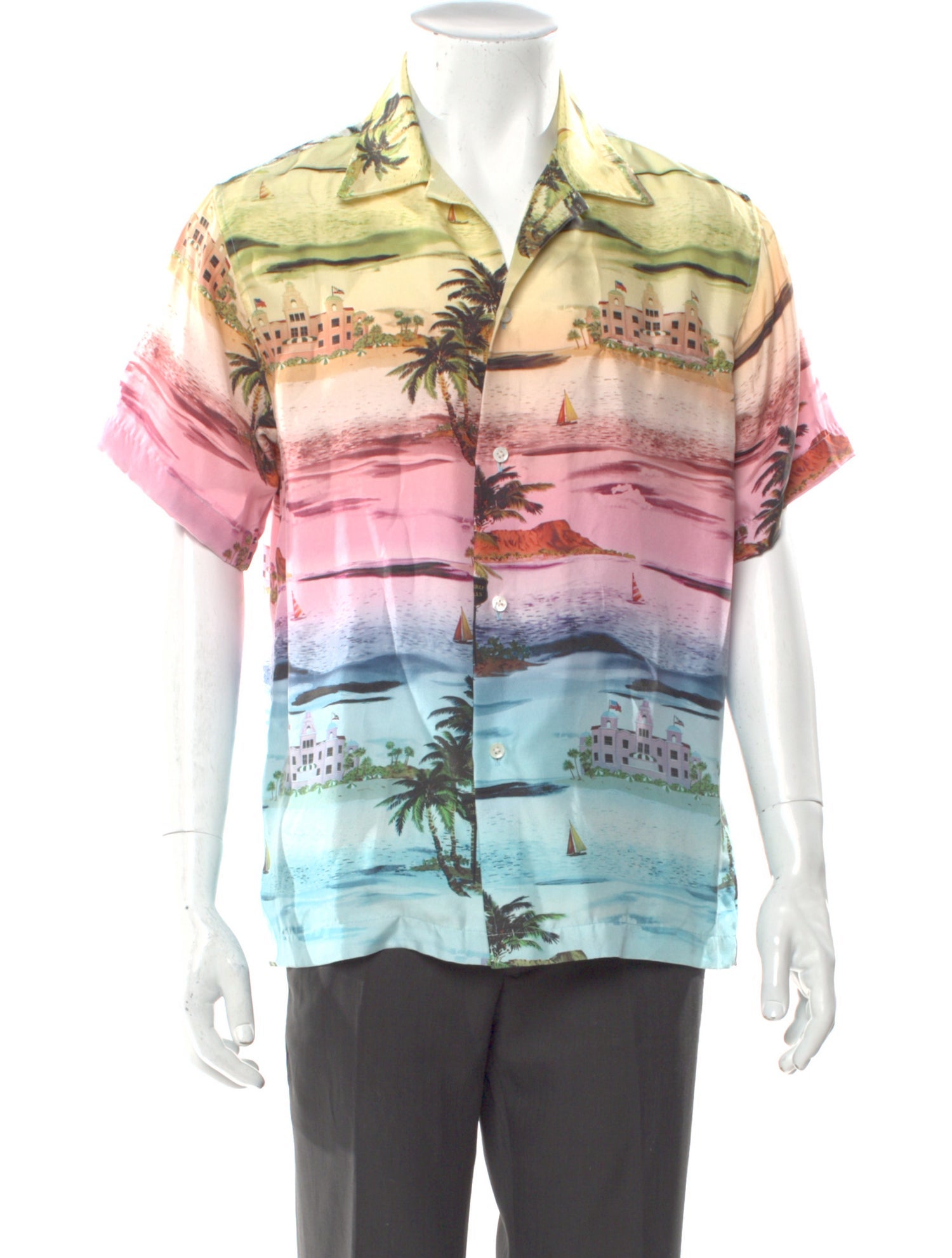 Amiri Silk Printed Shirt