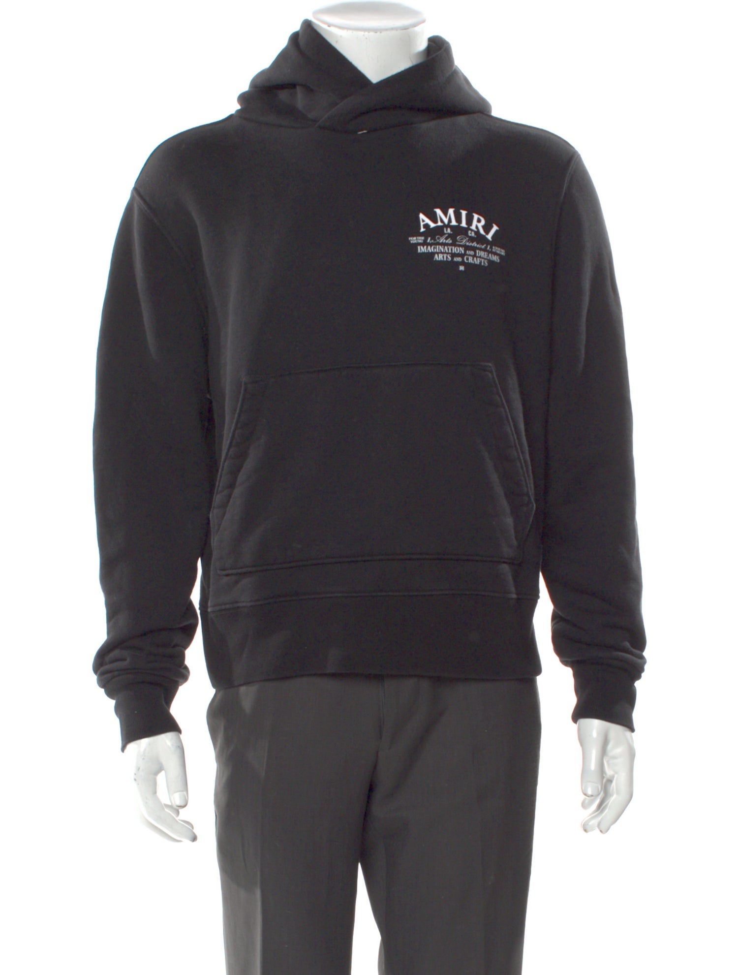 Amiri Graphic Print Crew Neck Hoodie