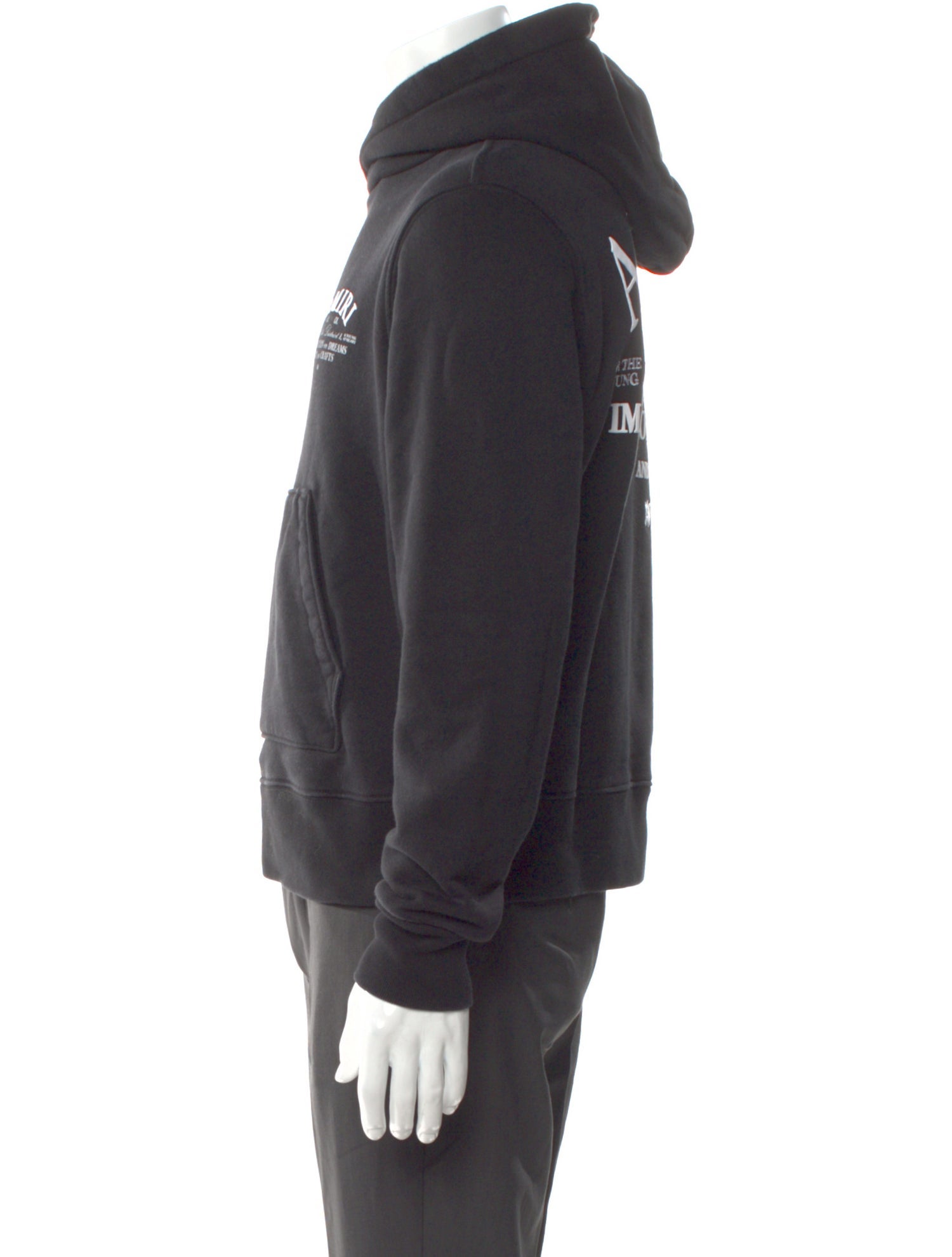 Amiri Graphic Print Crew Neck Hoodie