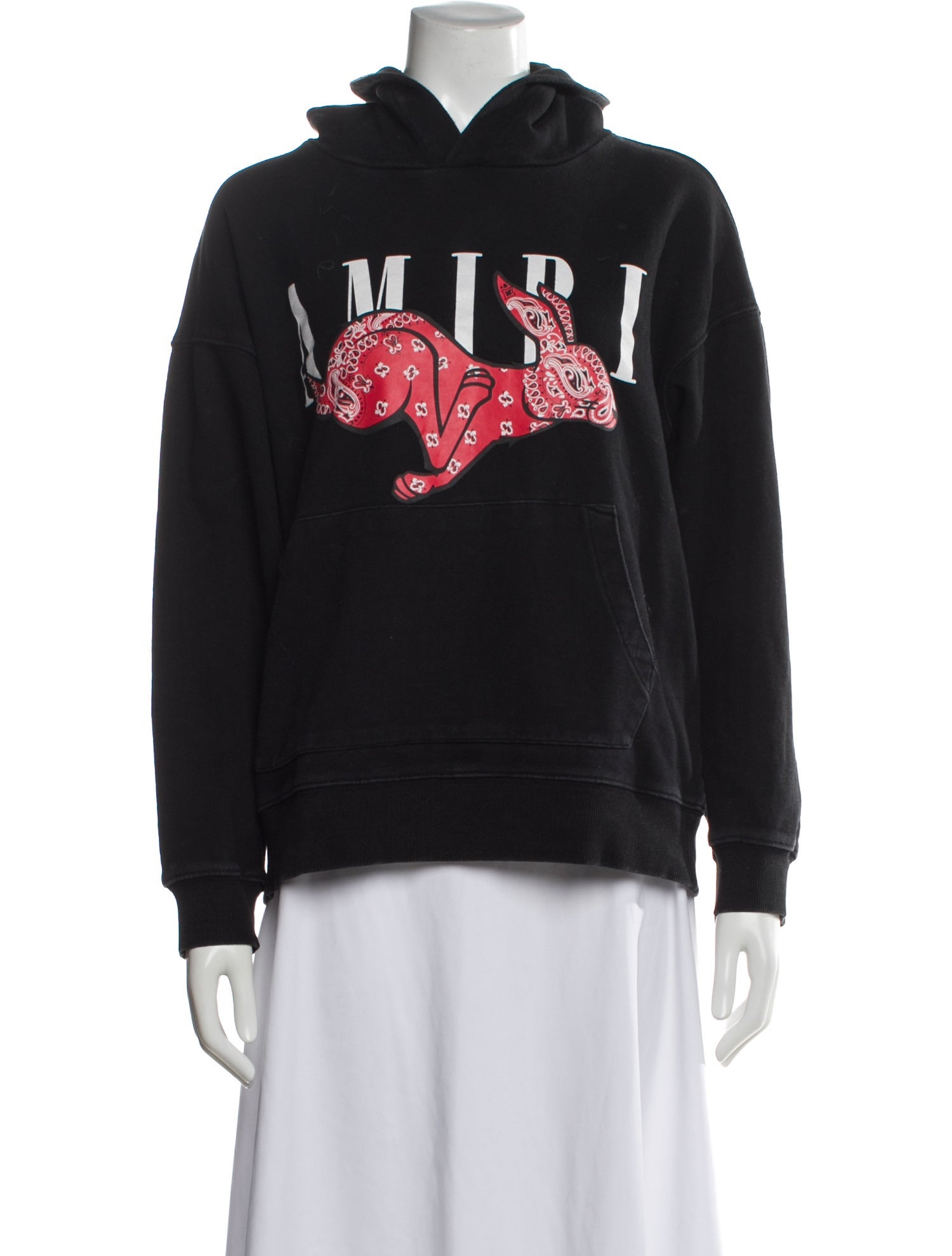 Amiri Graphic Print Crew Neck Hoodie