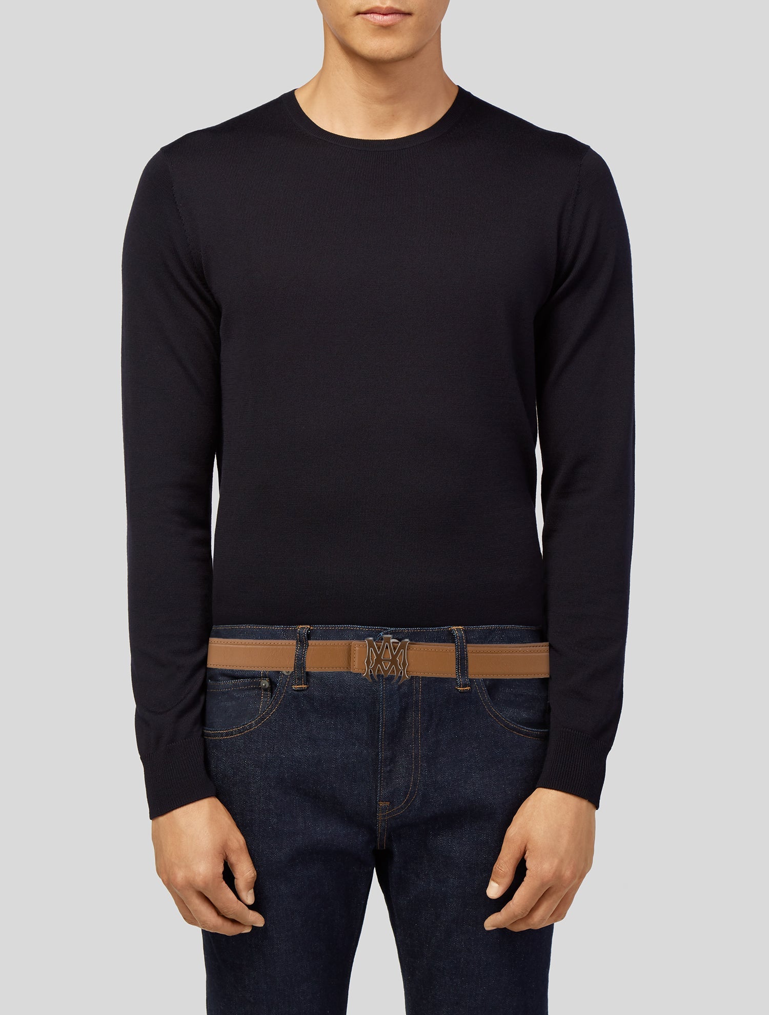 Amiri Skinny Leather Belt w/ Tags
