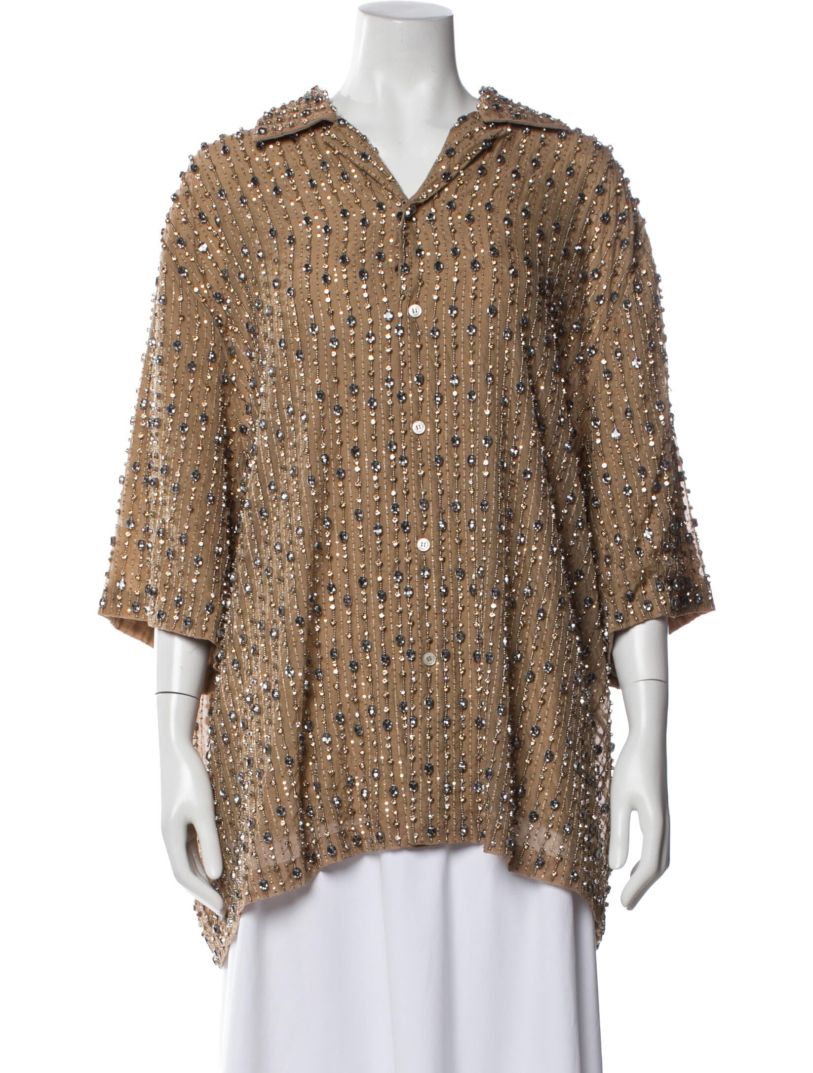 Amiri Three-Quarter Sleeve Shirt w/ Tags