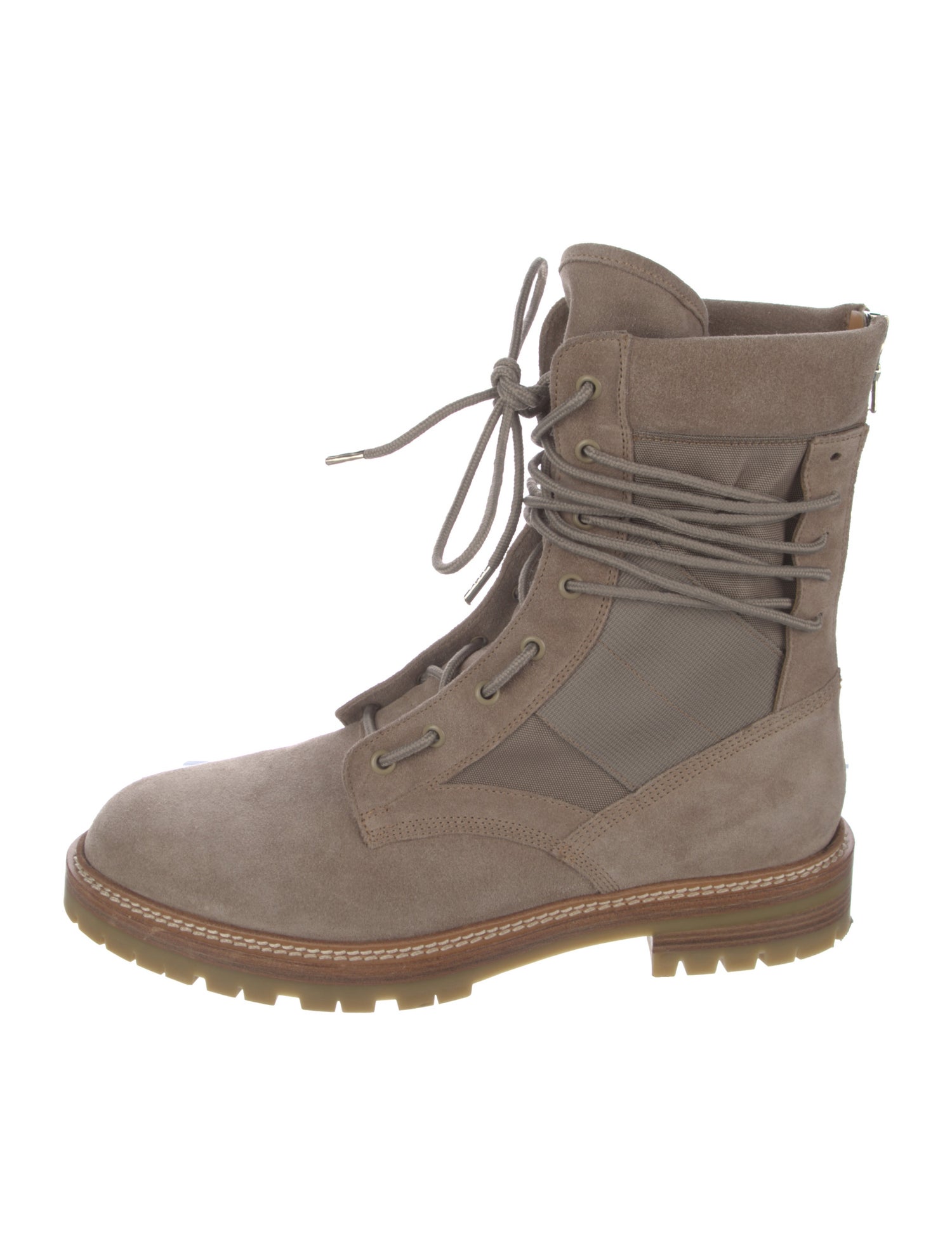 Amiri Suede Lace-Up Boots