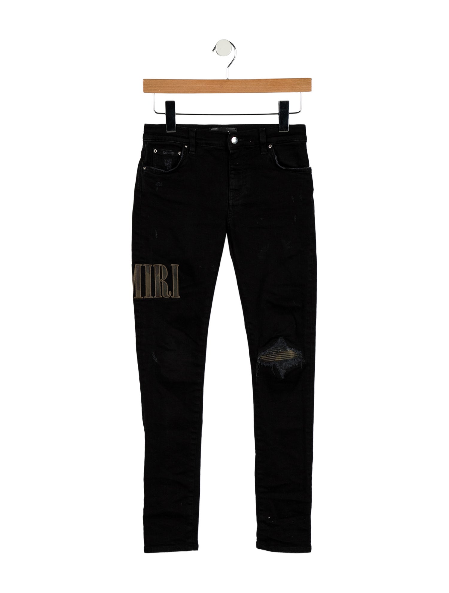 Amiri Boys' Distressed Denim Pants