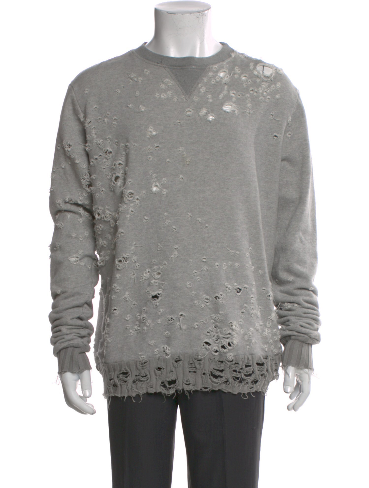 Amiri Crew Neck Long Sleeve Pullover