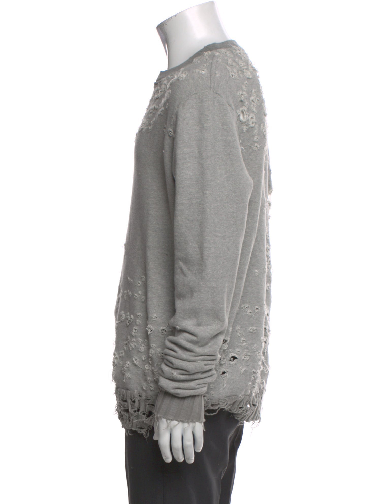 Amiri Crew Neck Long Sleeve Pullover