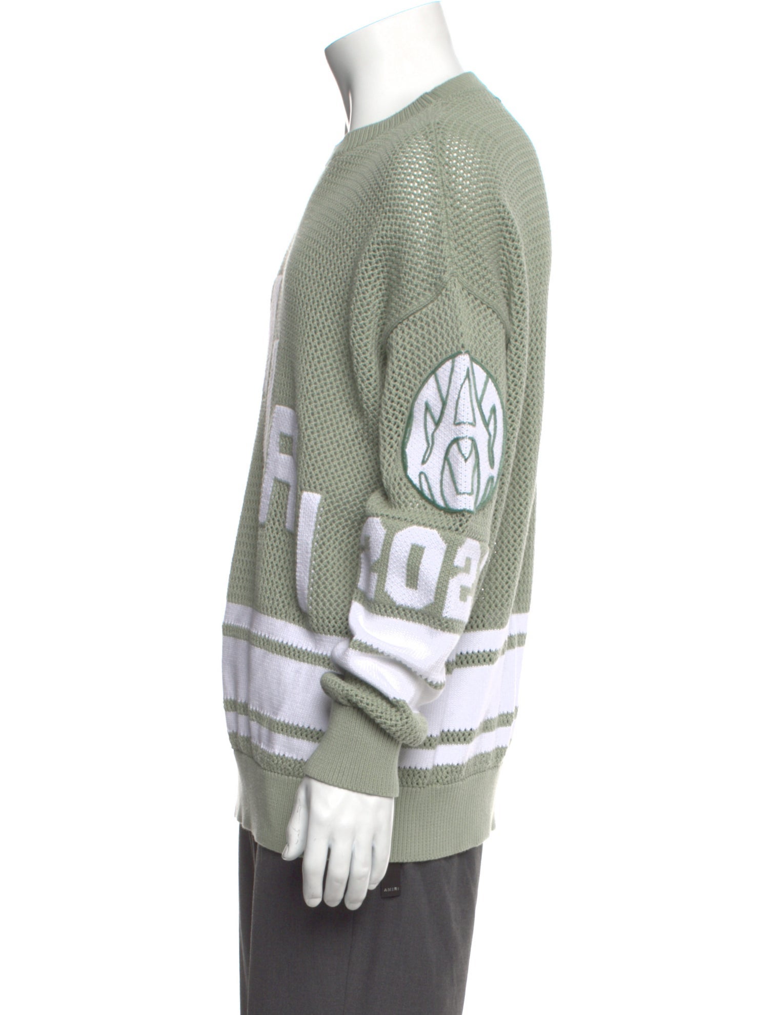 Amiri Graphic Print Crew Neck Pullover w/ Tags