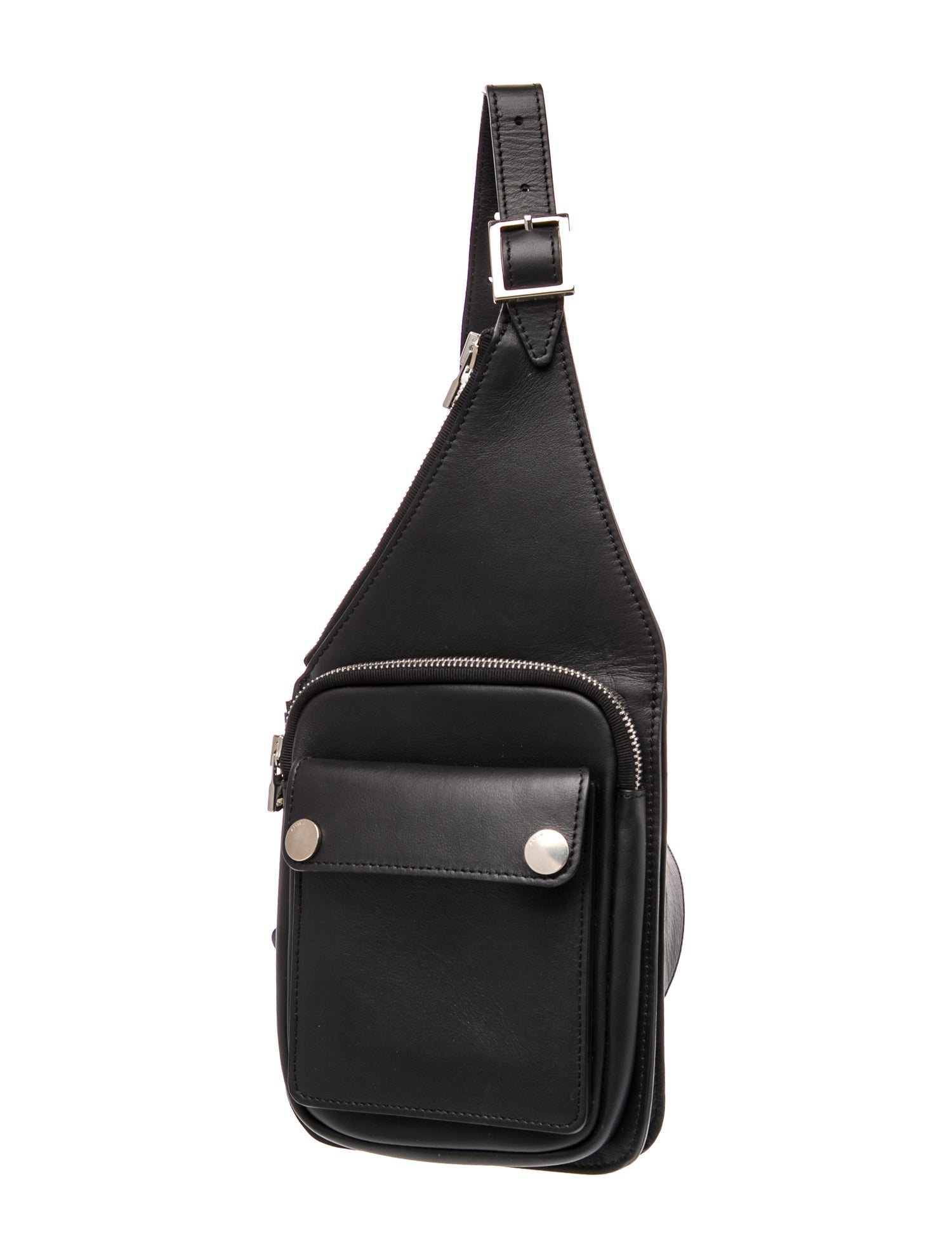 Amiri Leather Messenger Bag