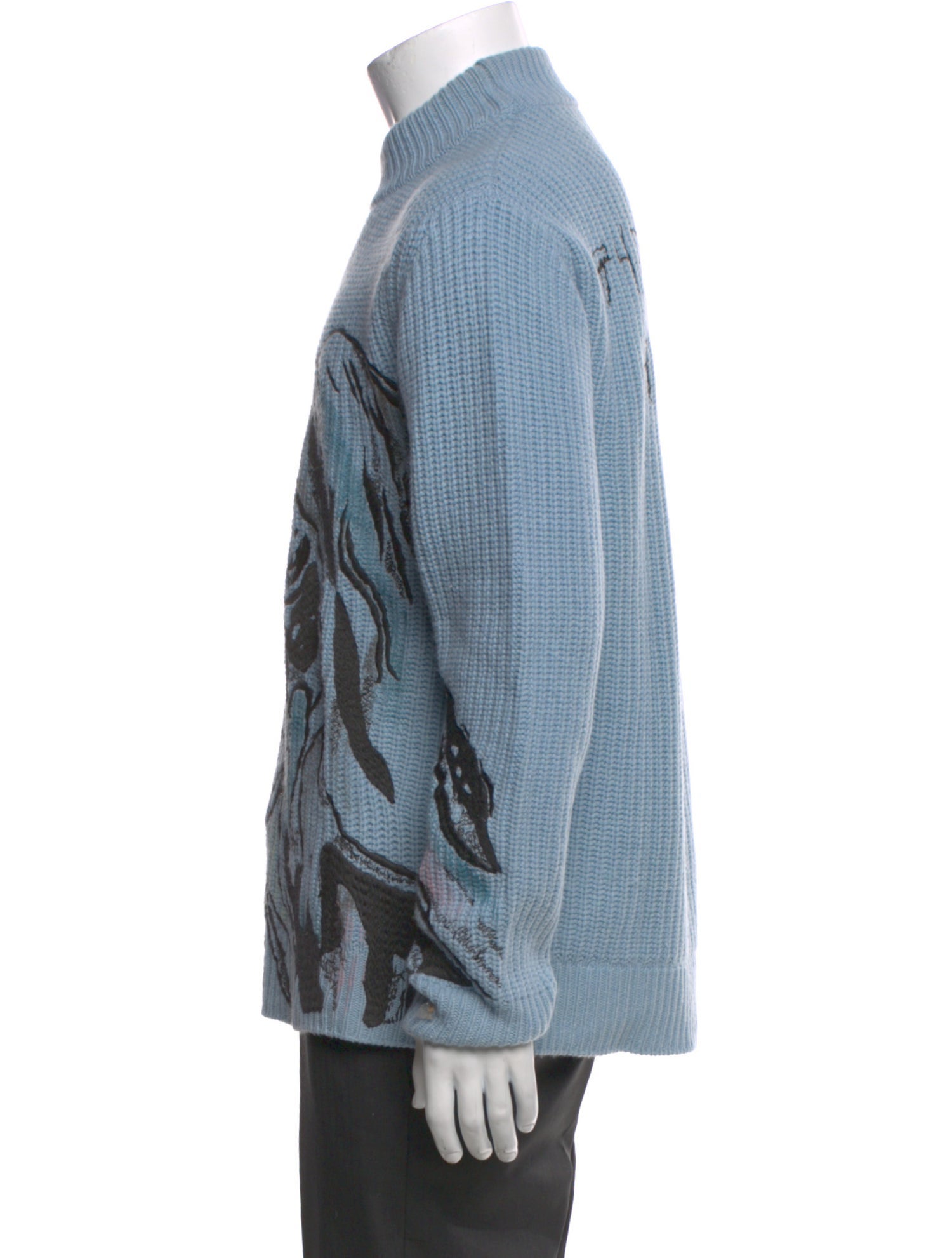 Amiri Wool Printed Pullover