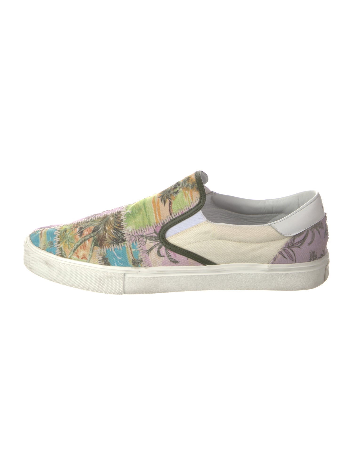 Amiri Canvas Printed Sneakers
