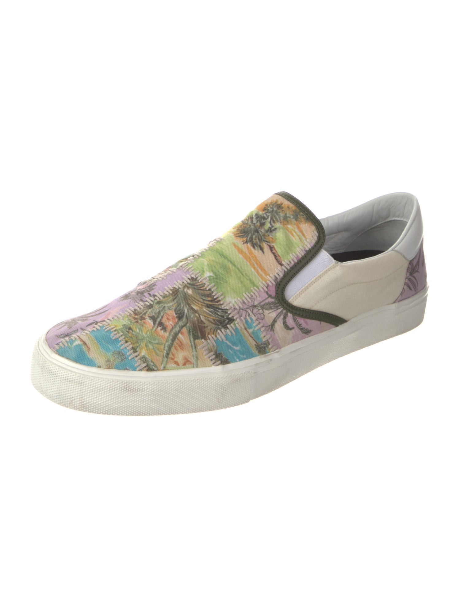 Amiri Canvas Printed Sneakers