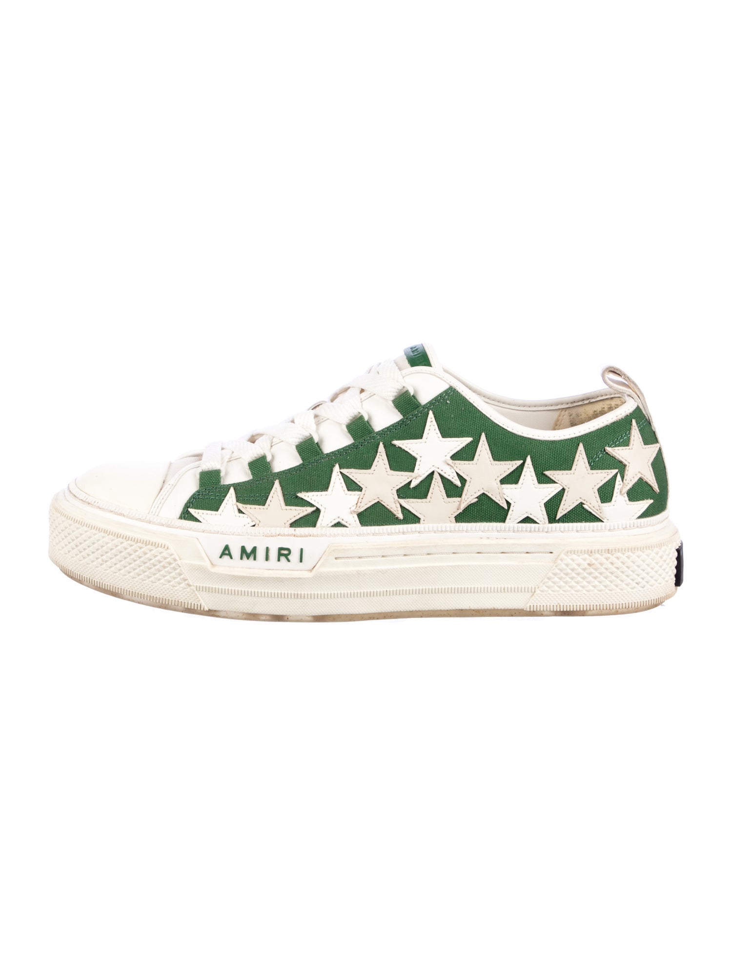 Amiri Canvas Printed Sneakers