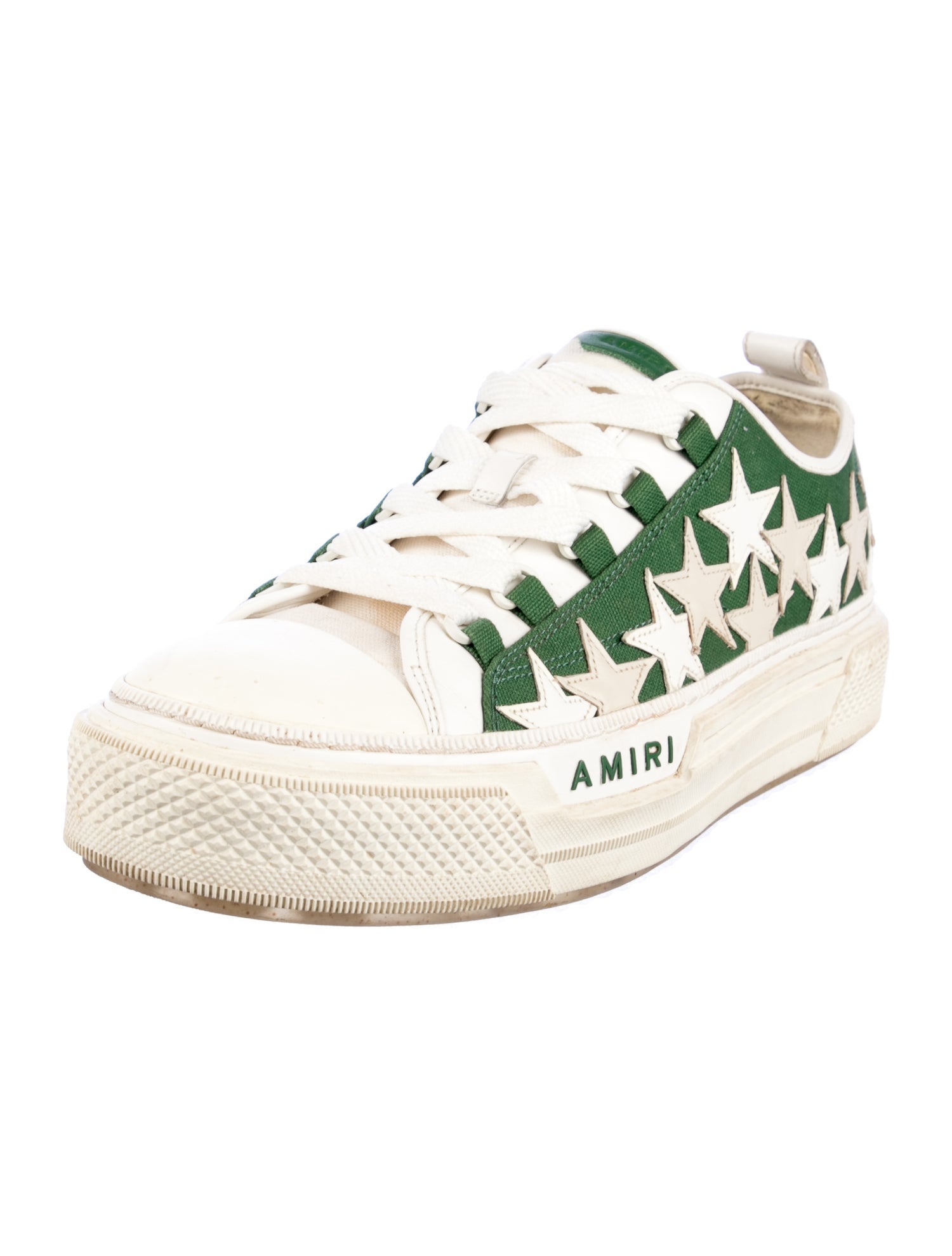 Amiri Canvas Printed Sneakers