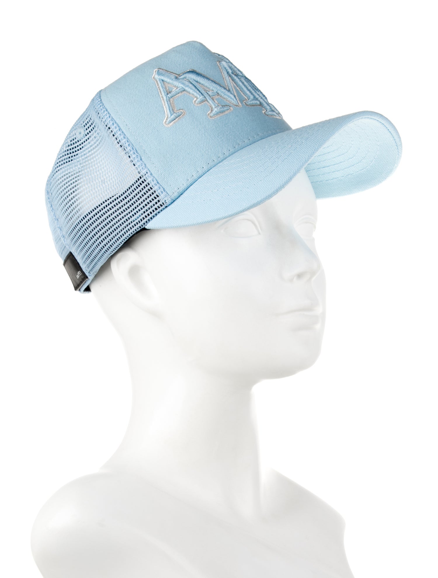 Amiri Staggered Logo Trucker Hat