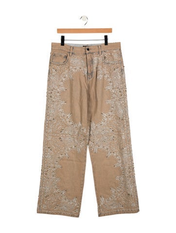Pre-owned Amiri Bootcut Jeans W/ Tags In Neutral