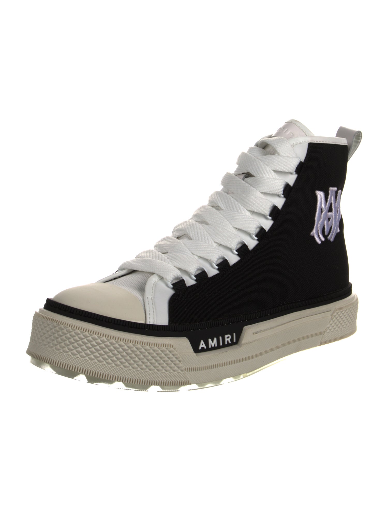 Amiri Canvas Printed Sneakers w/ Tags