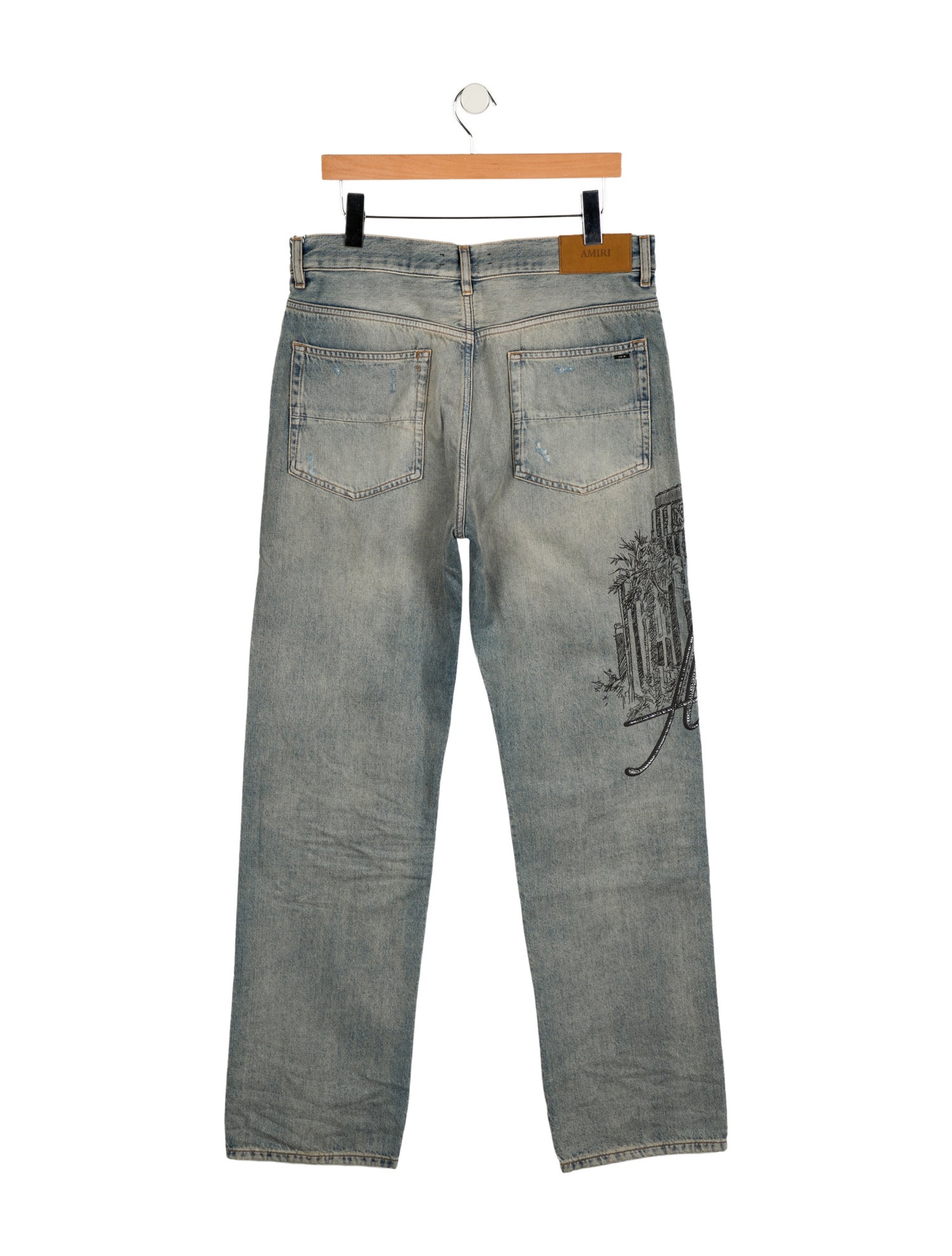 Amiri Straight-Leg Jeans