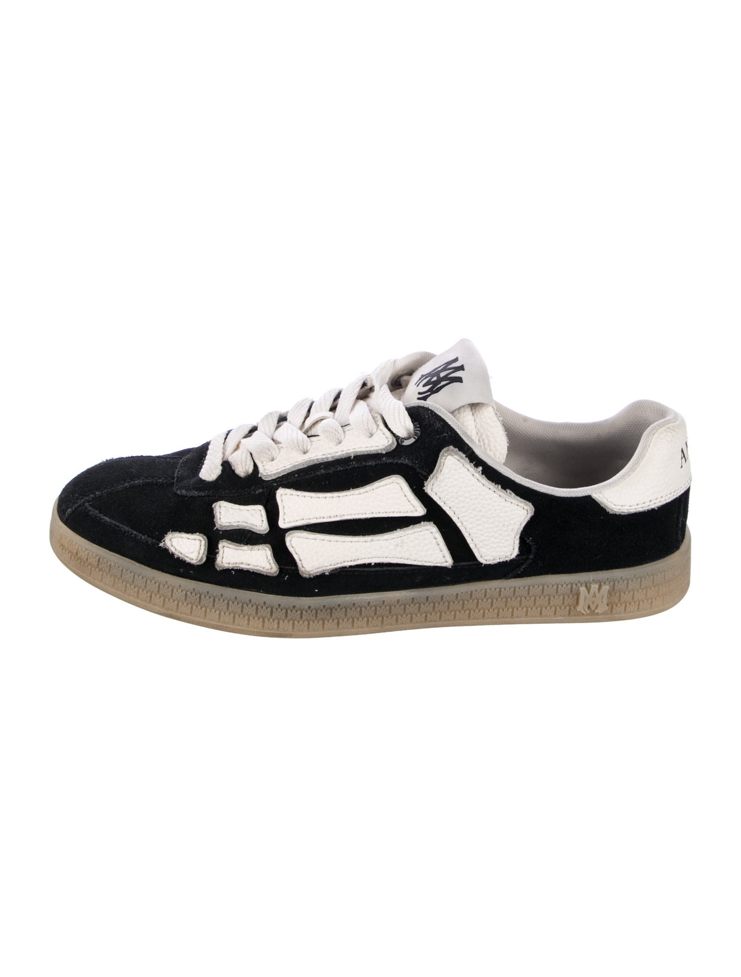 Amiri Suede Printed Sneakers