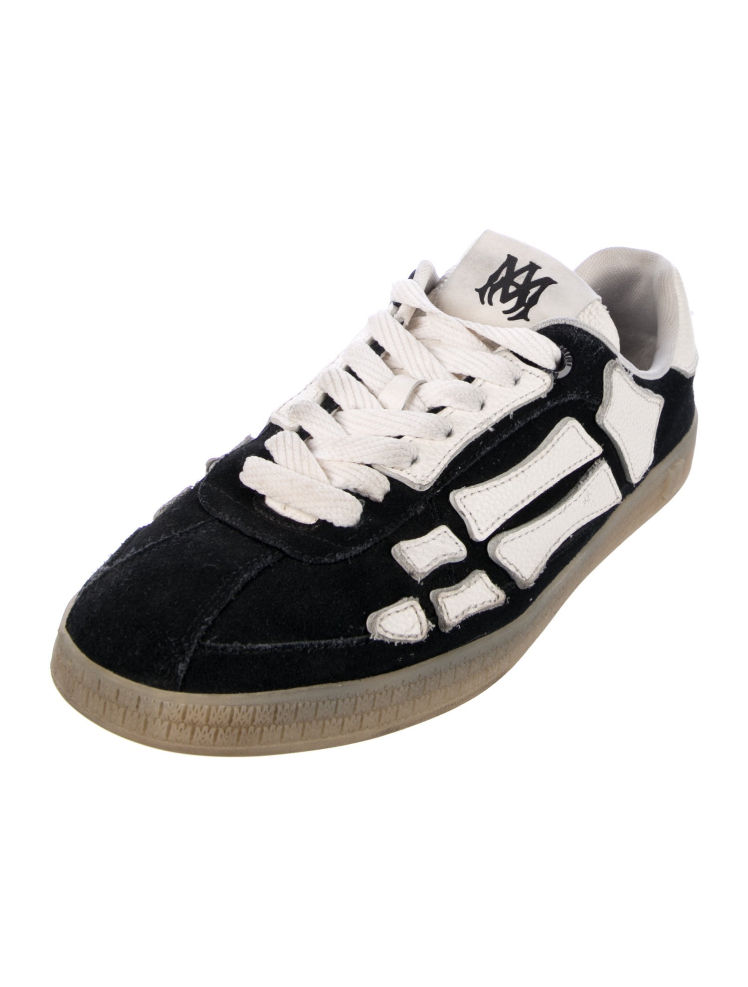 Amiri Suede Printed Sneakers