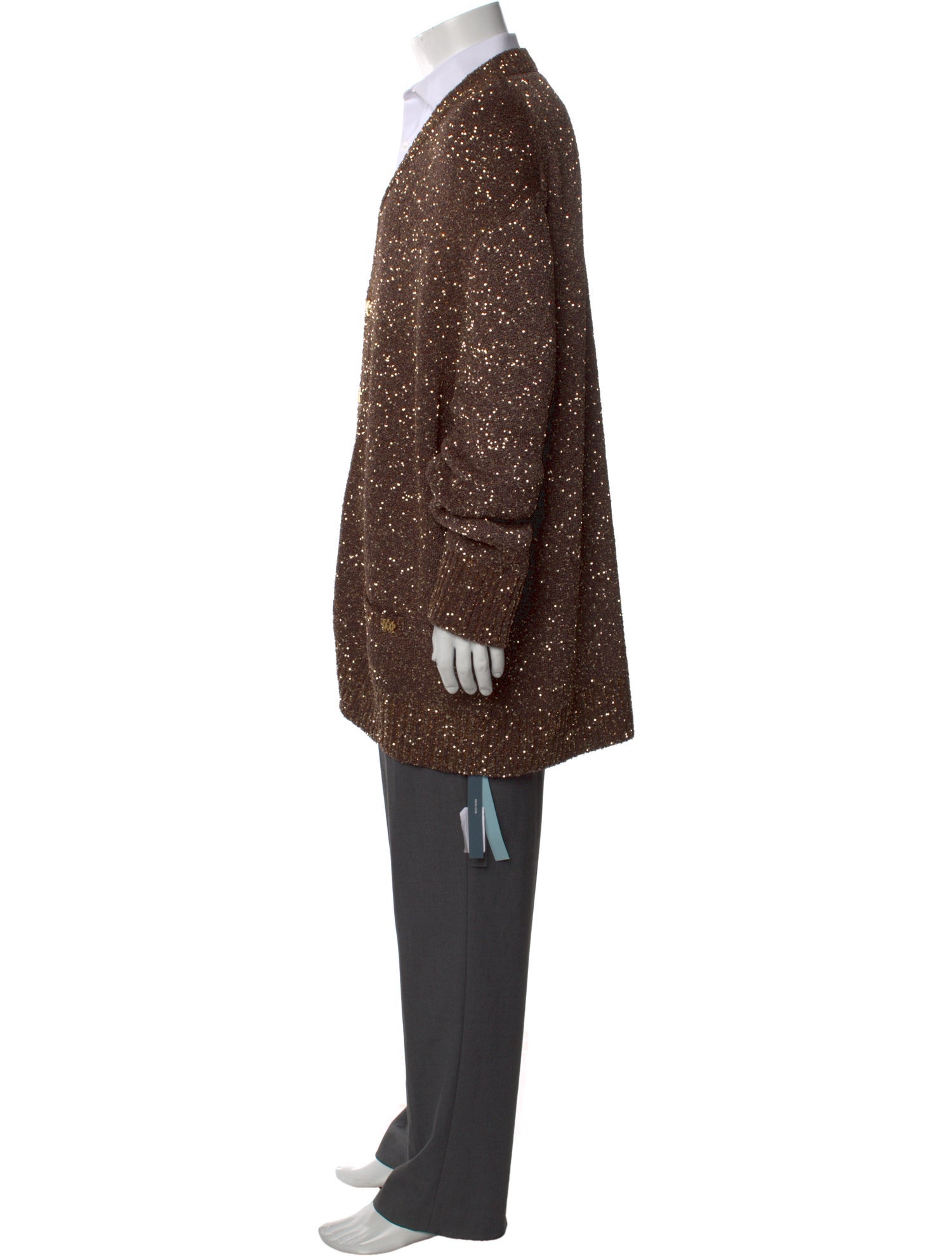 Amiri V-Neck Long Sleeve Cardigan w/ Tags