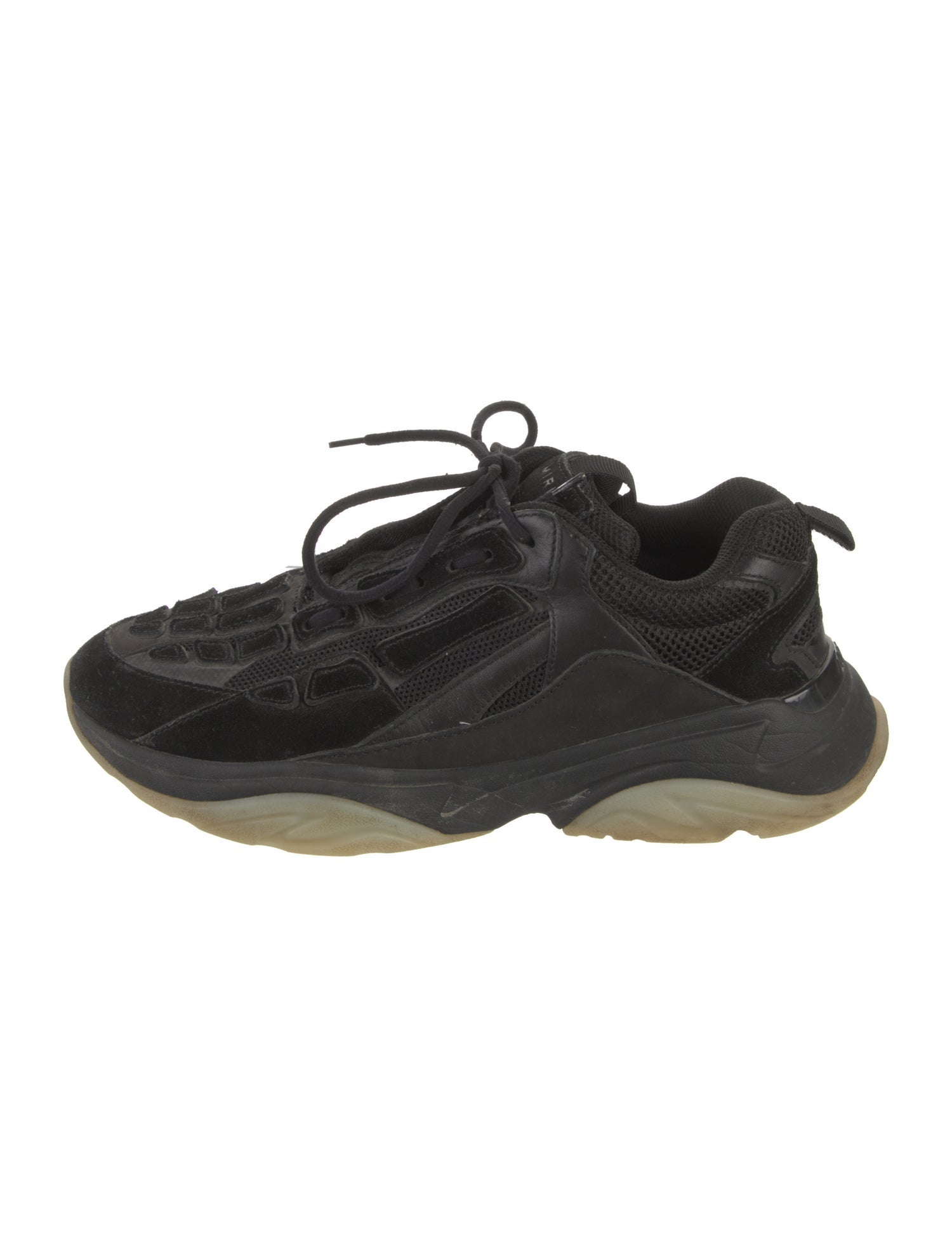 Amiri Suede Mesh Accents Sneakers