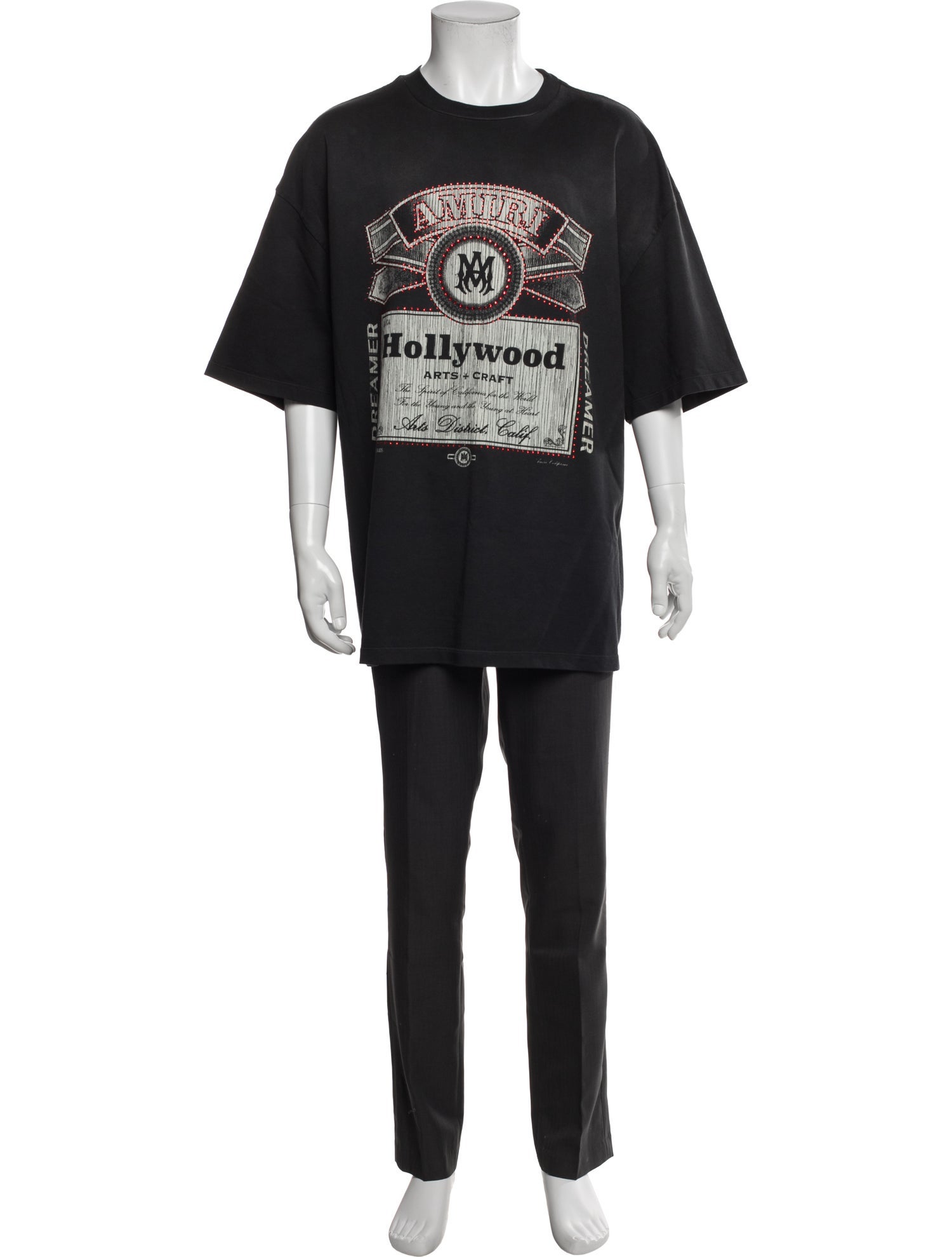 Amiri Graphic Print Crew Neck T-Shirt