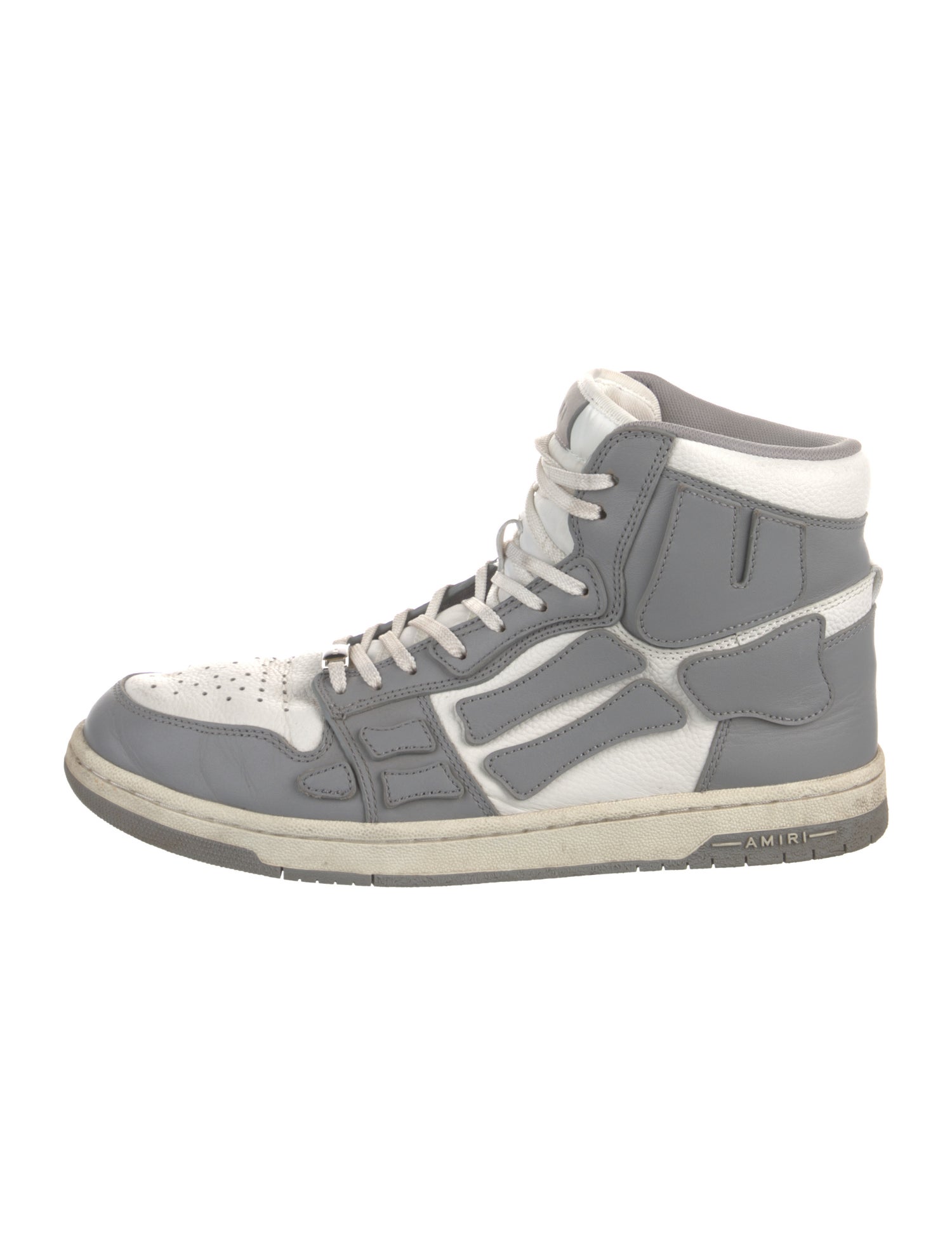 Amiri Leather Printed Sneakers