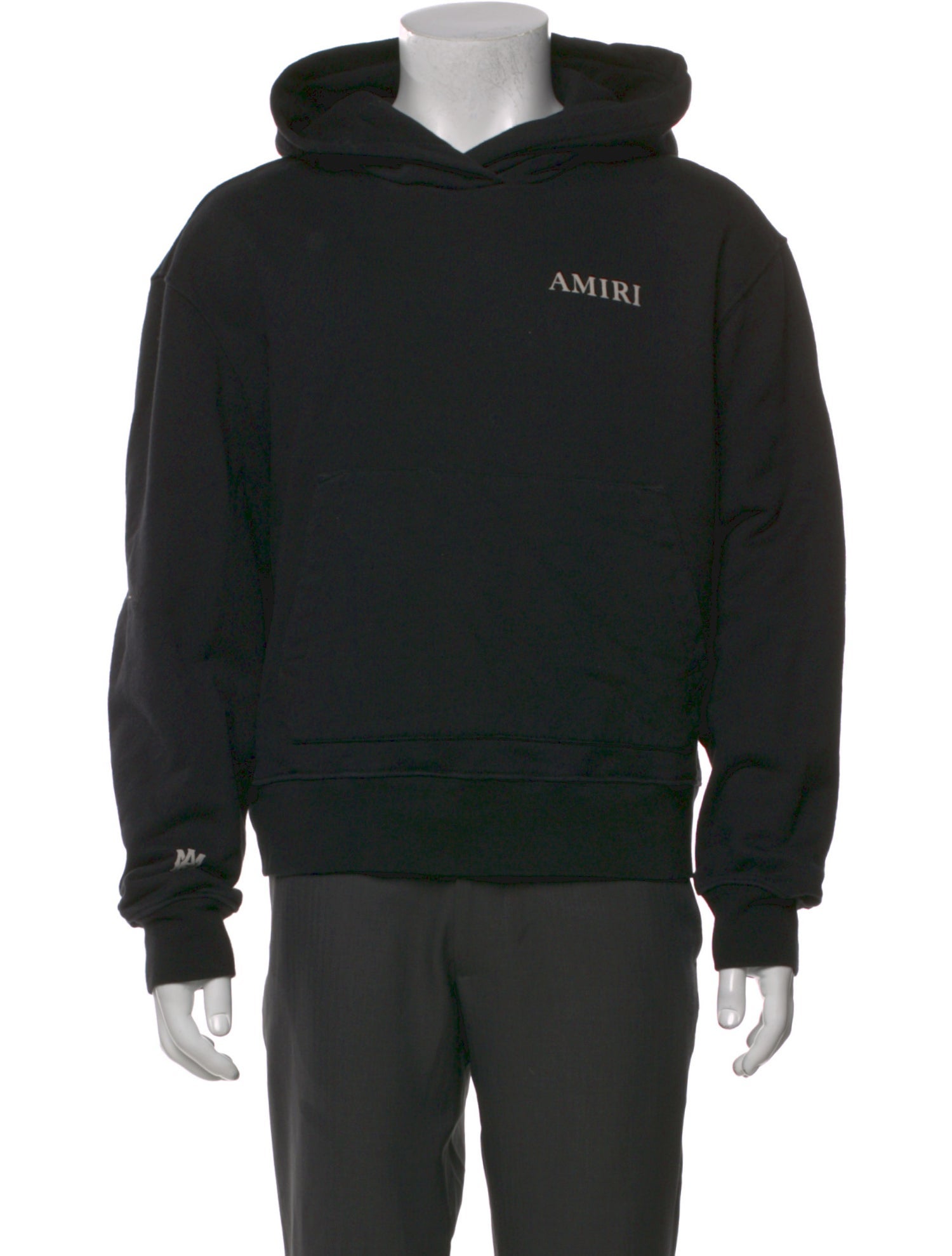 Amiri Graphic Print Crew Neck Hoodie - Black Sweatshirts & Hoodies