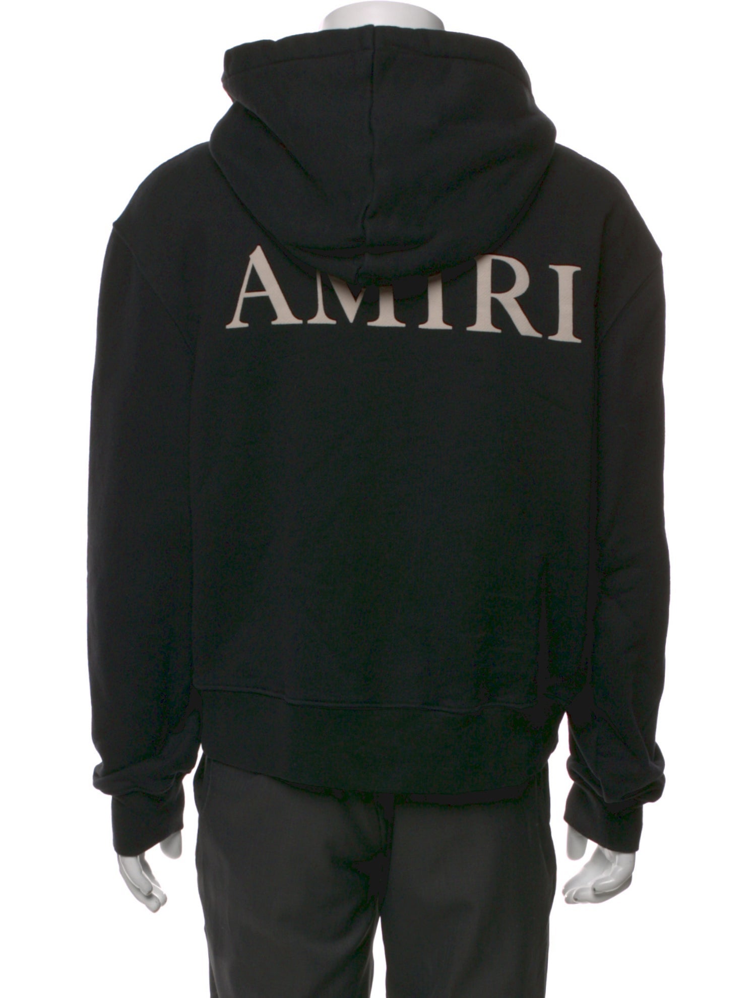 Amiri Graphic Print Crew Neck Hoodie - Black Sweatshirts & Hoodies
