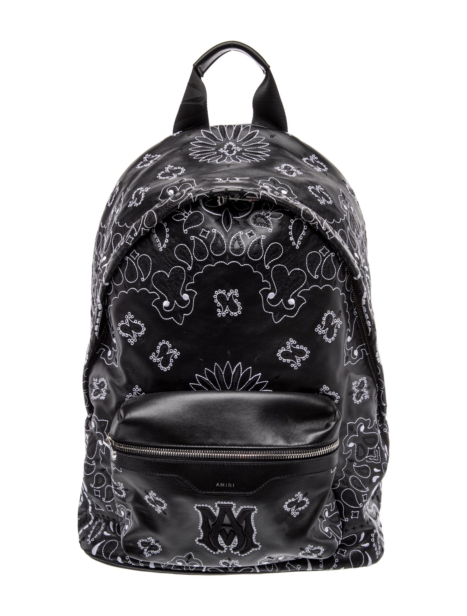 Amiri Leather Backpack - Black Backpacks, Bags - AMIRI65463 | The