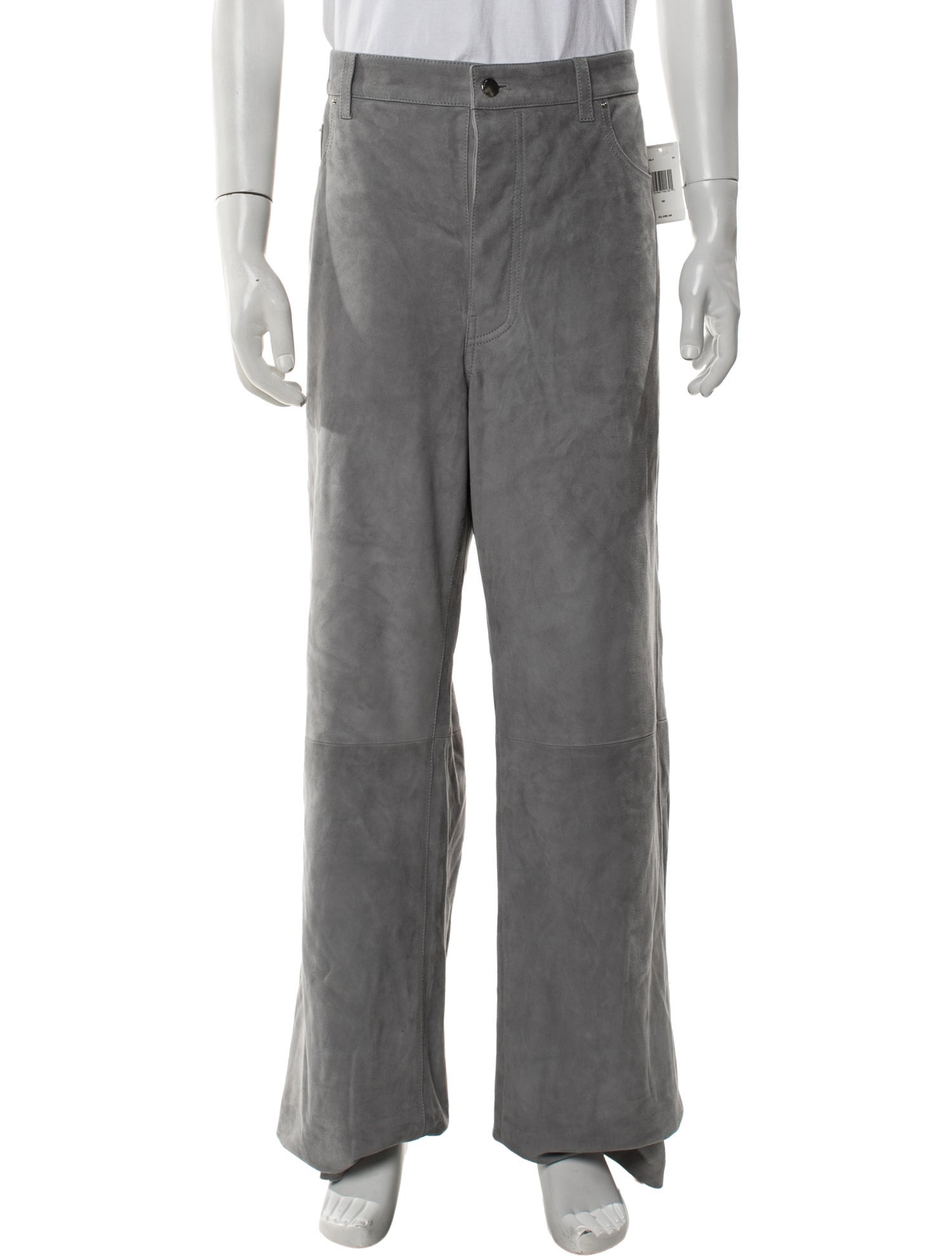 Amiri Lamb Leather Chinos