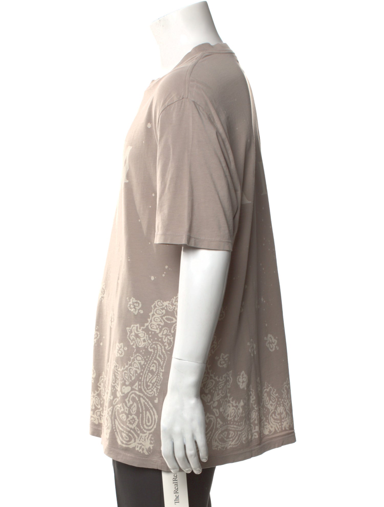 Amiri Paisley Print Short Sleeve Shirt