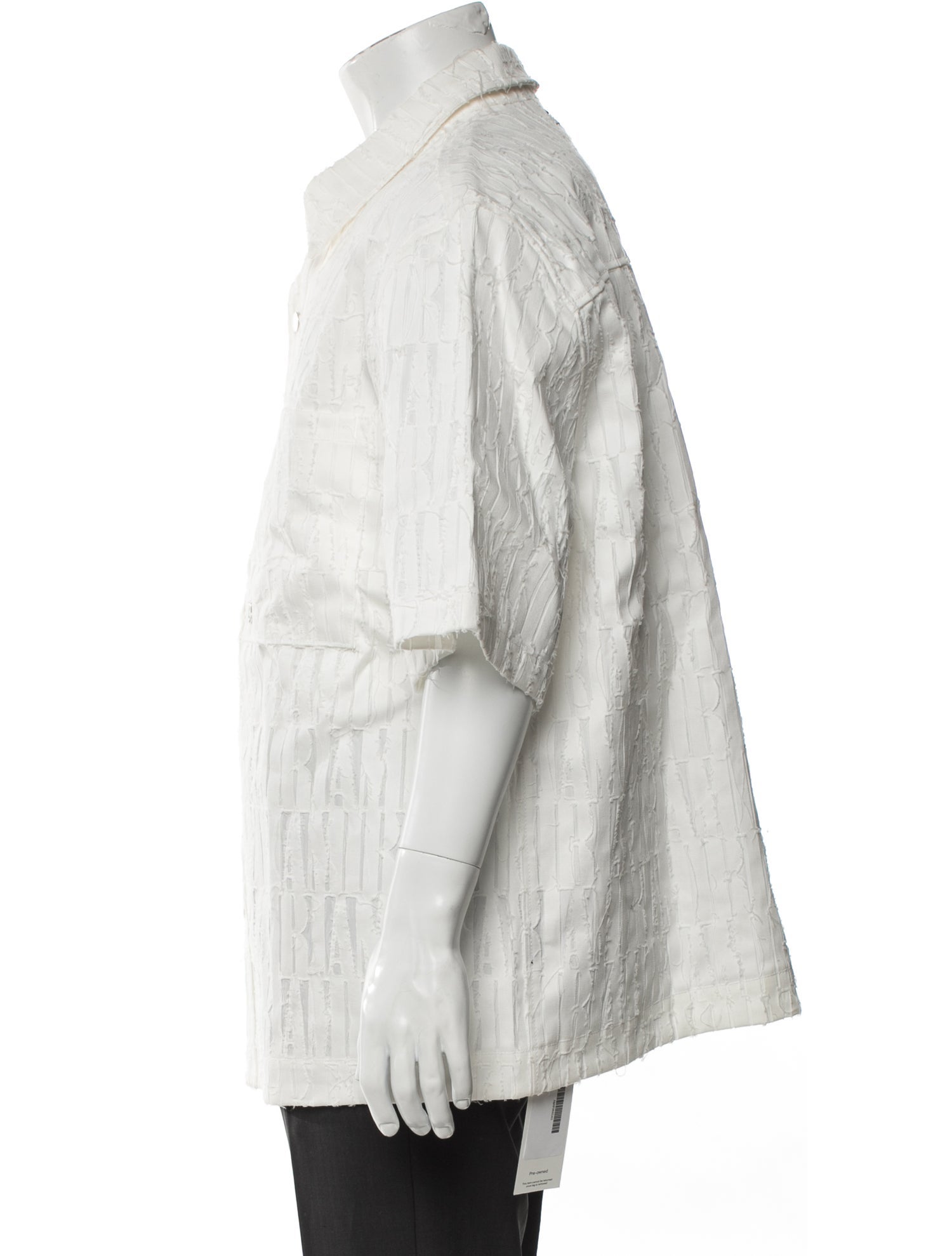 Amiri Patterned Short Sleeve Shirt