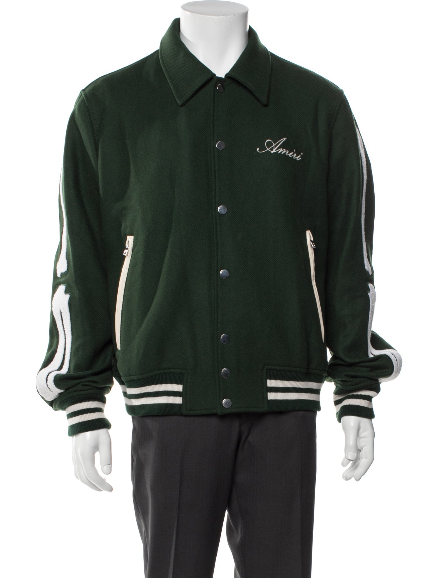 Amiri Wool Bomber Jacket