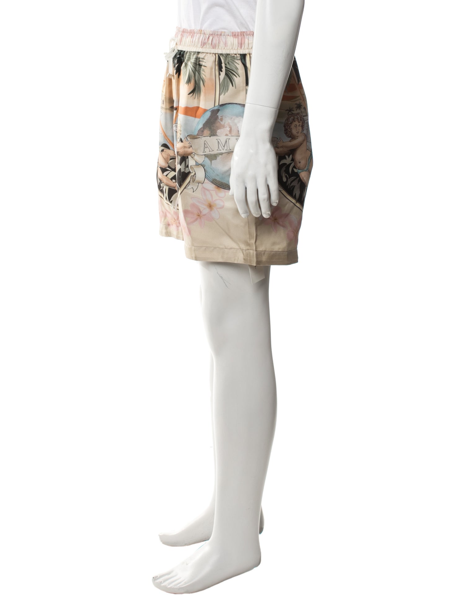 Amiri Silk Shorts