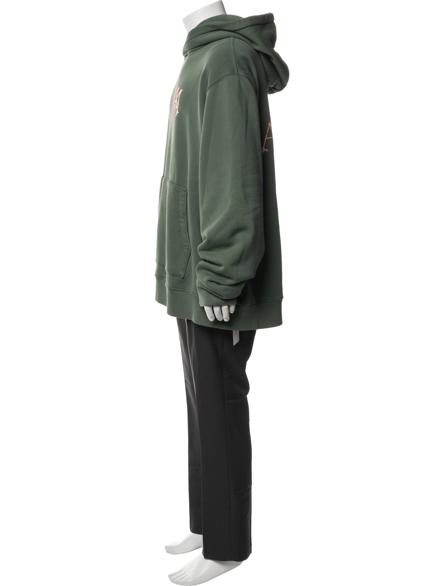 Amiri Signature Logo Graphic Print Hoodie