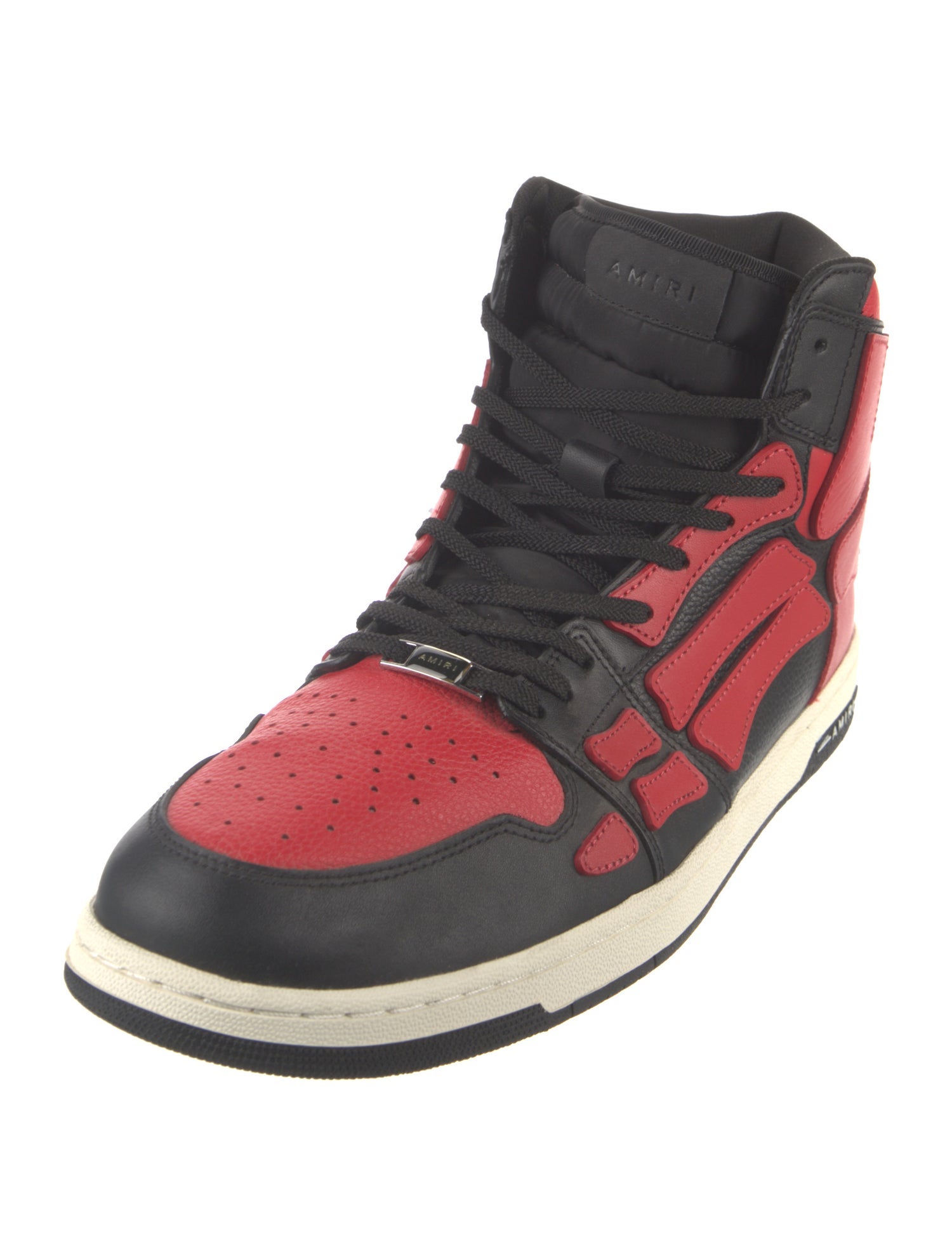 Amiri Leather Printed Sneakers