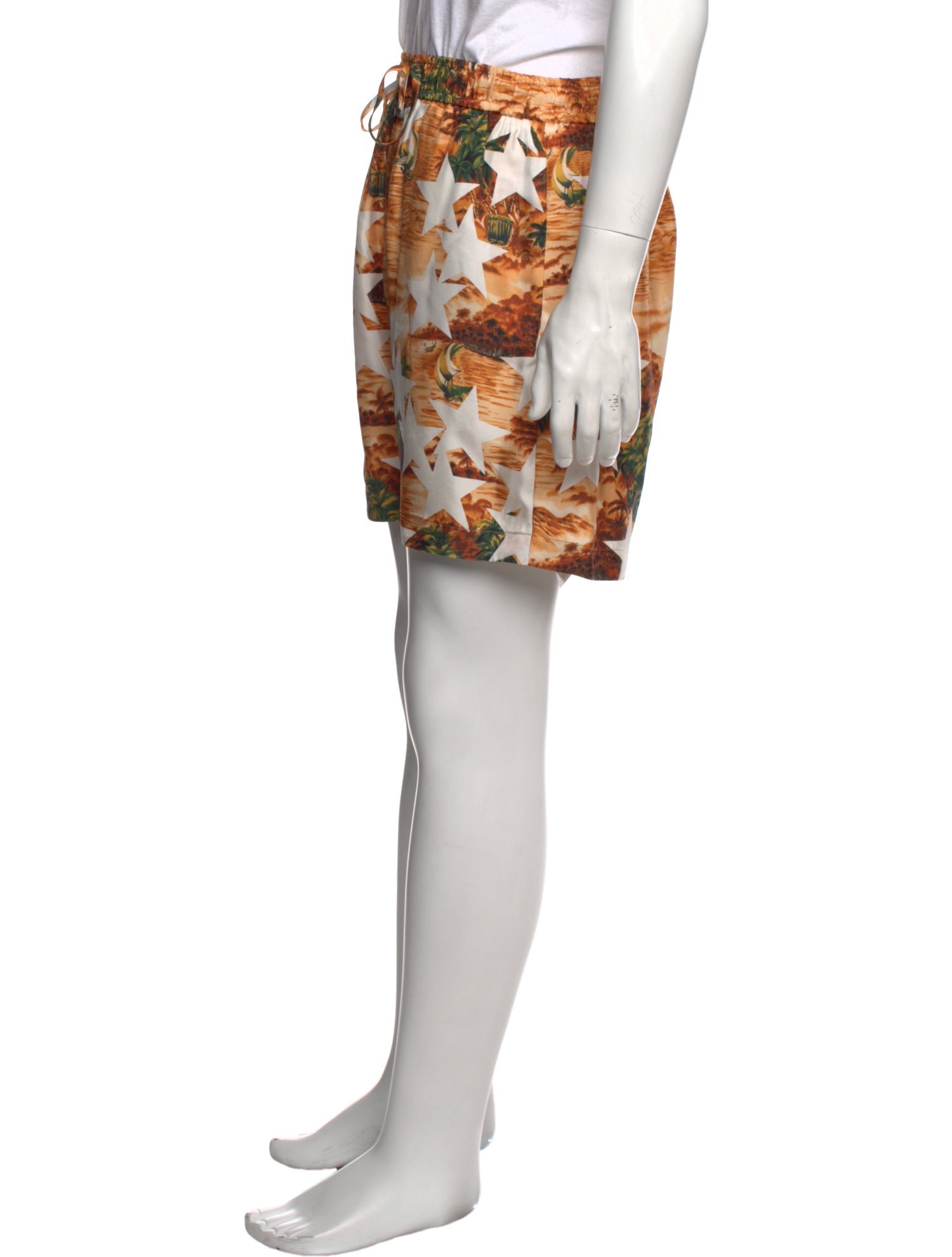 Amiri Silk Shorts