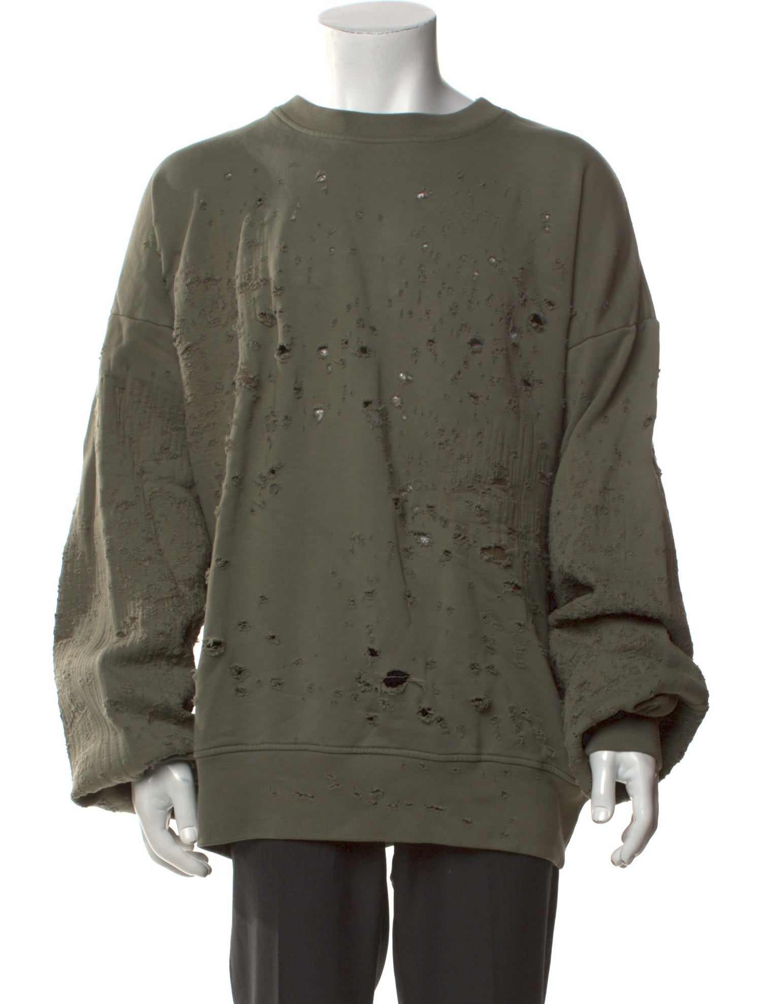 Amiri Crew Neck Long Sleeve Pullover