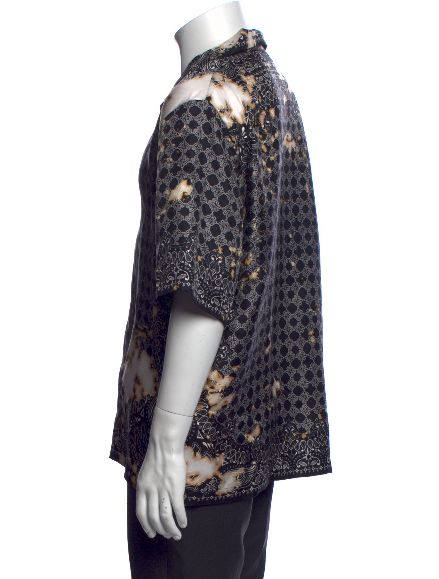 Amiri Silk Paisley Print Shirt