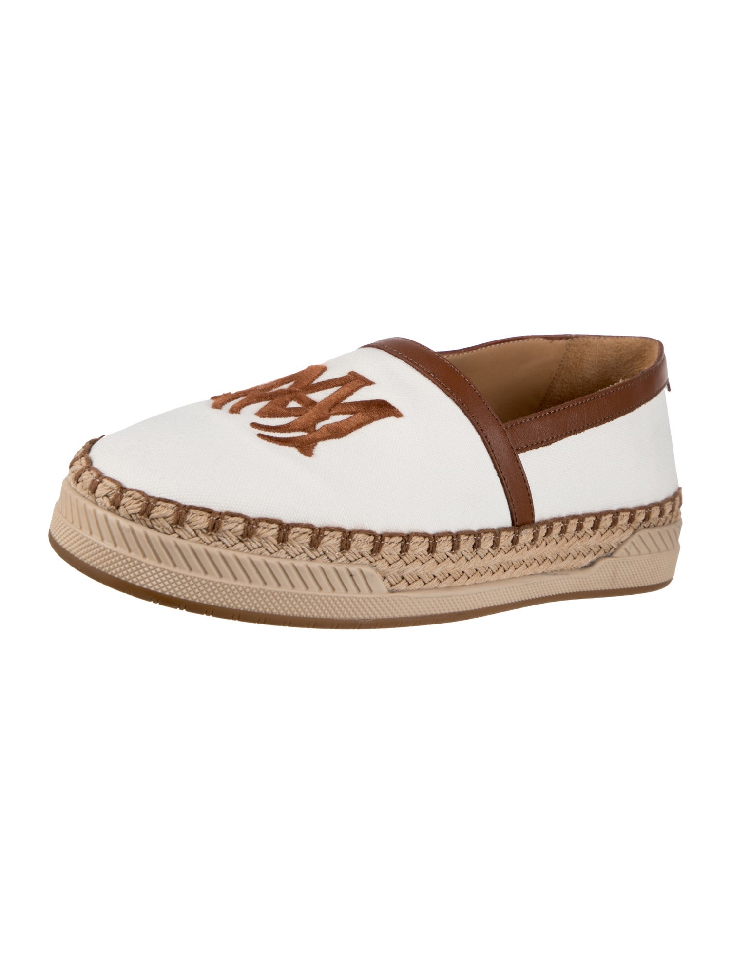 Amiri Canvas Graphic Print Espadrilles