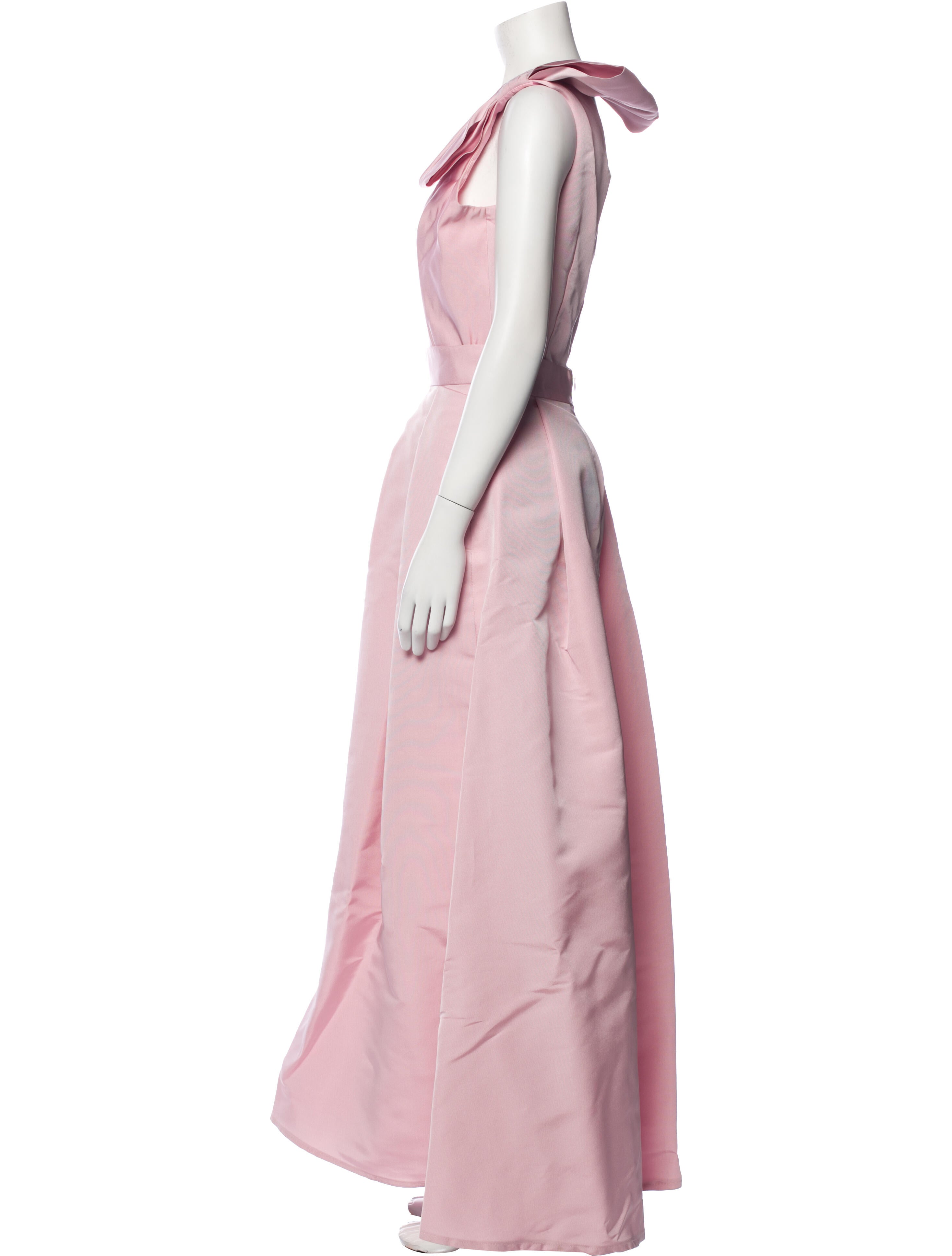 Alexia Maria Silk Pleated Accents Pant Set