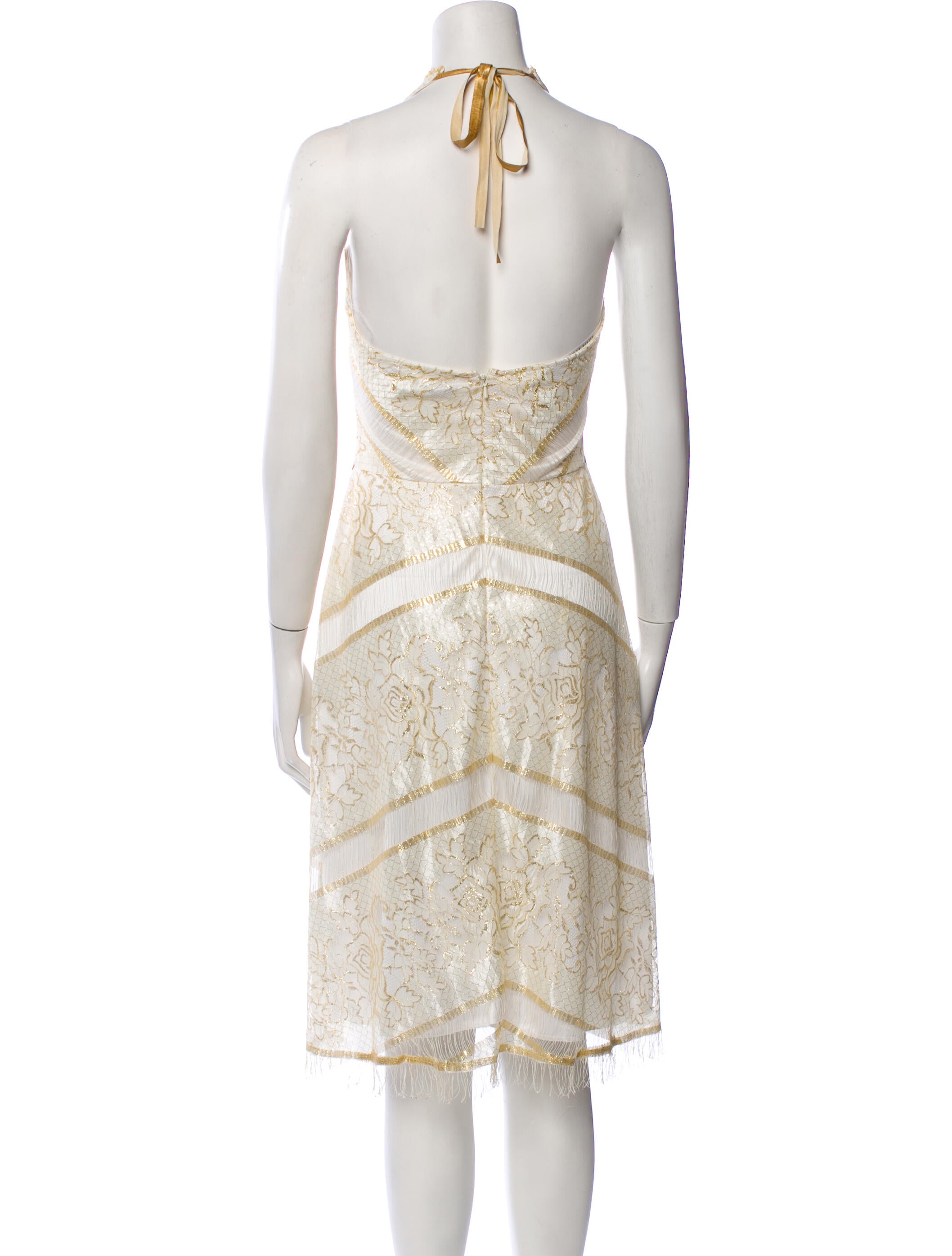 boho summer midi dress White Summer Dress White / L