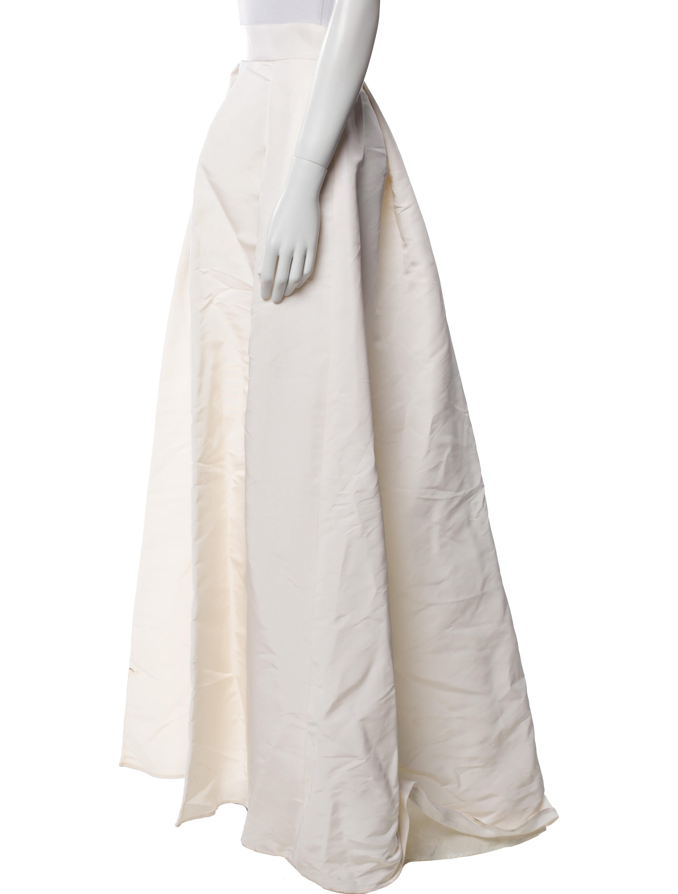 Alexia Maria Silk Long Skirt