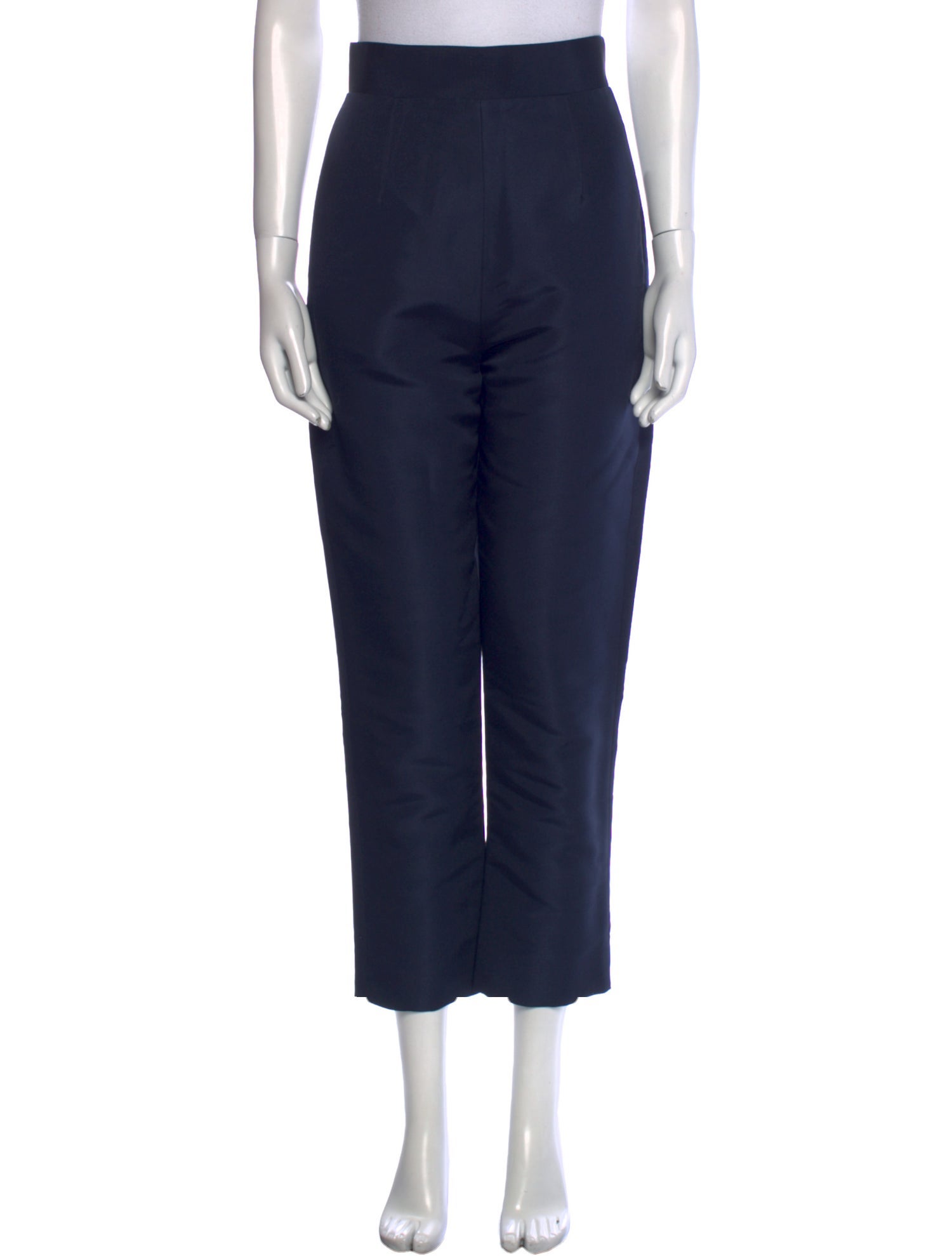 Alexia Maria Silk Straight Leg Pants