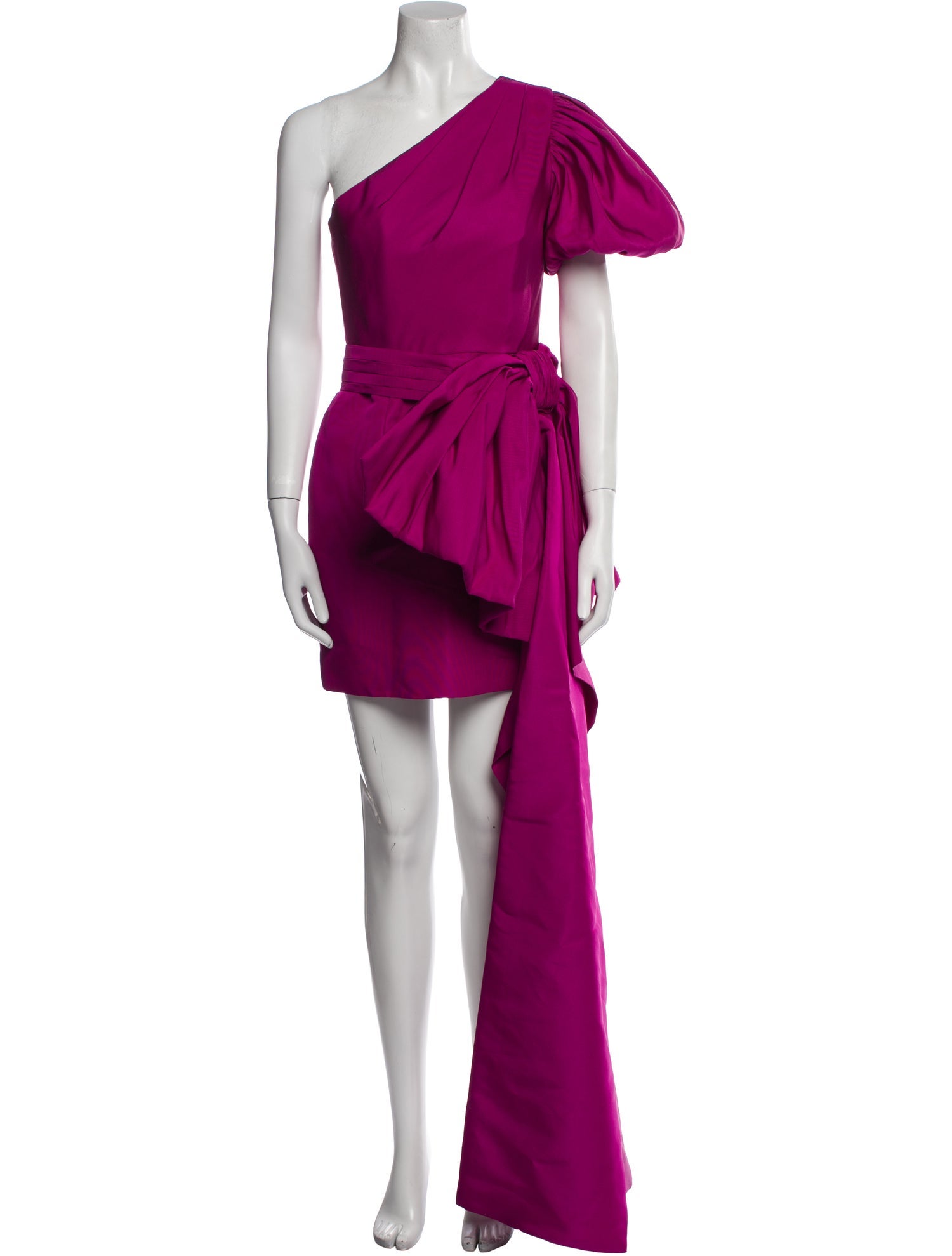 Alexia Maria Silk Mini Dress