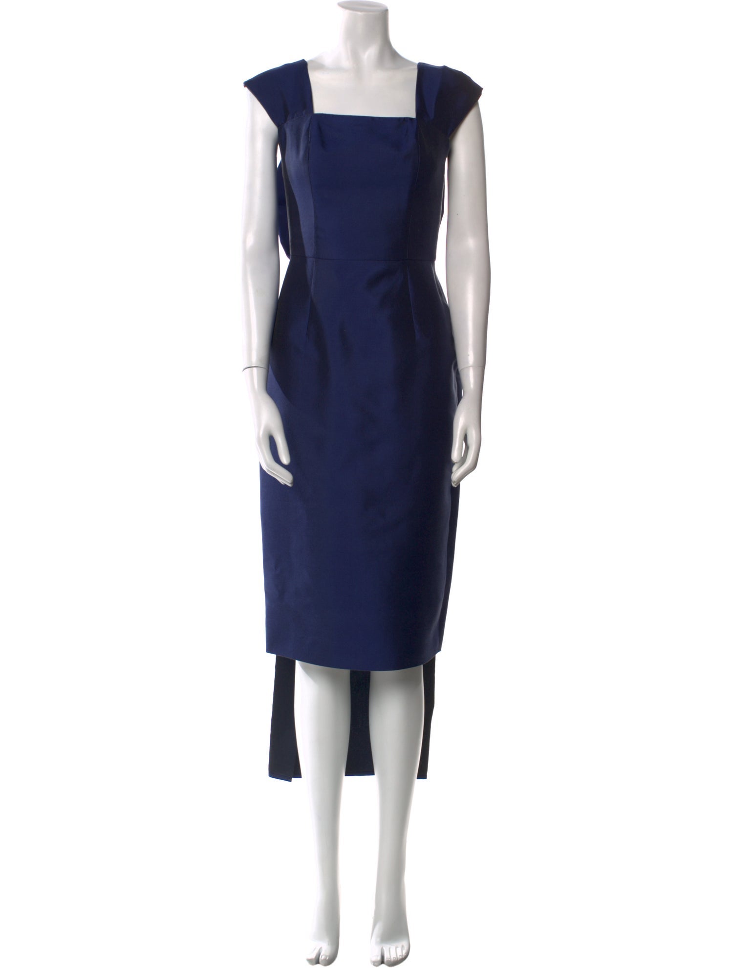 Alexia Maria Silk Knee-Length Dress