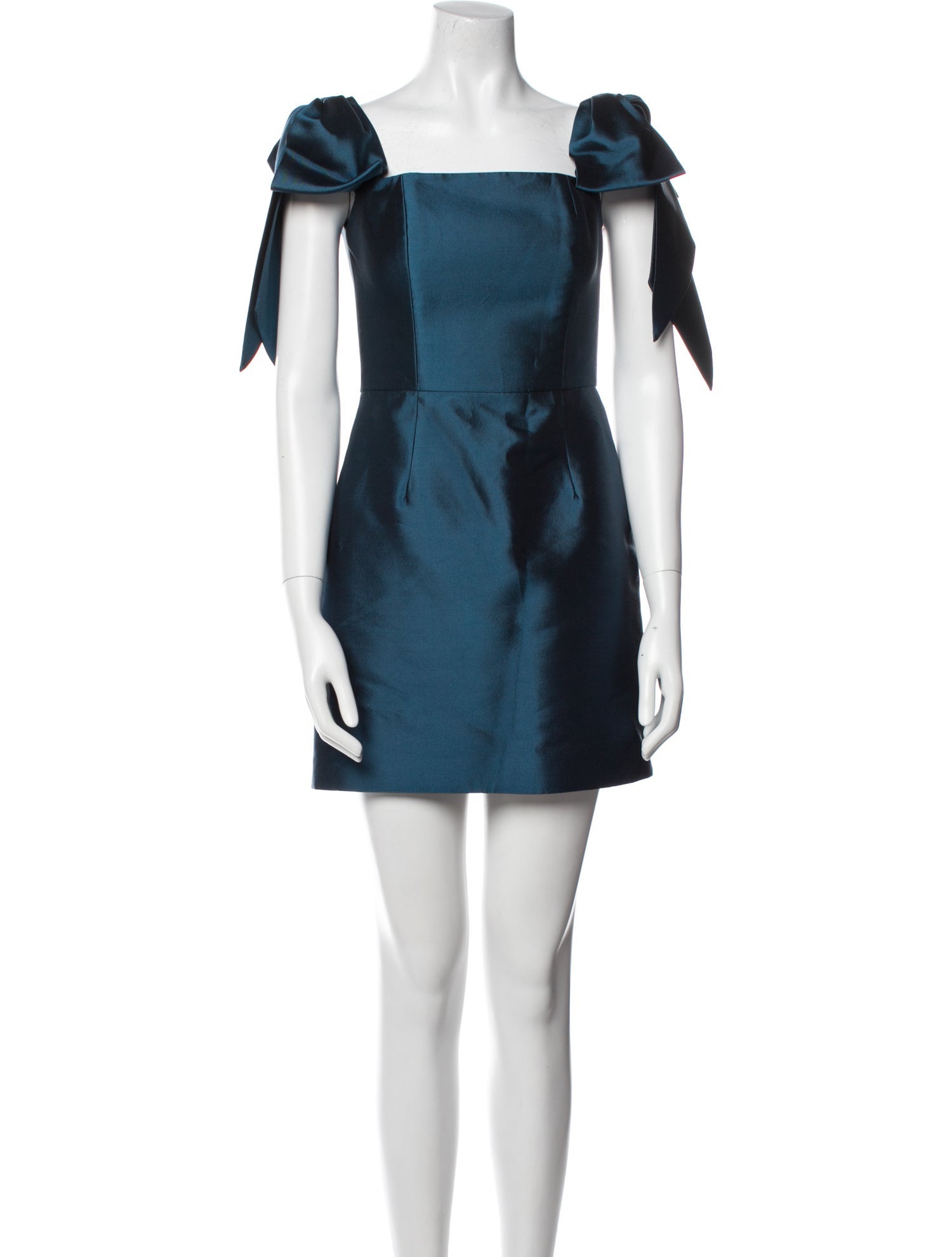 Alexia Maria Silk Mini Dress