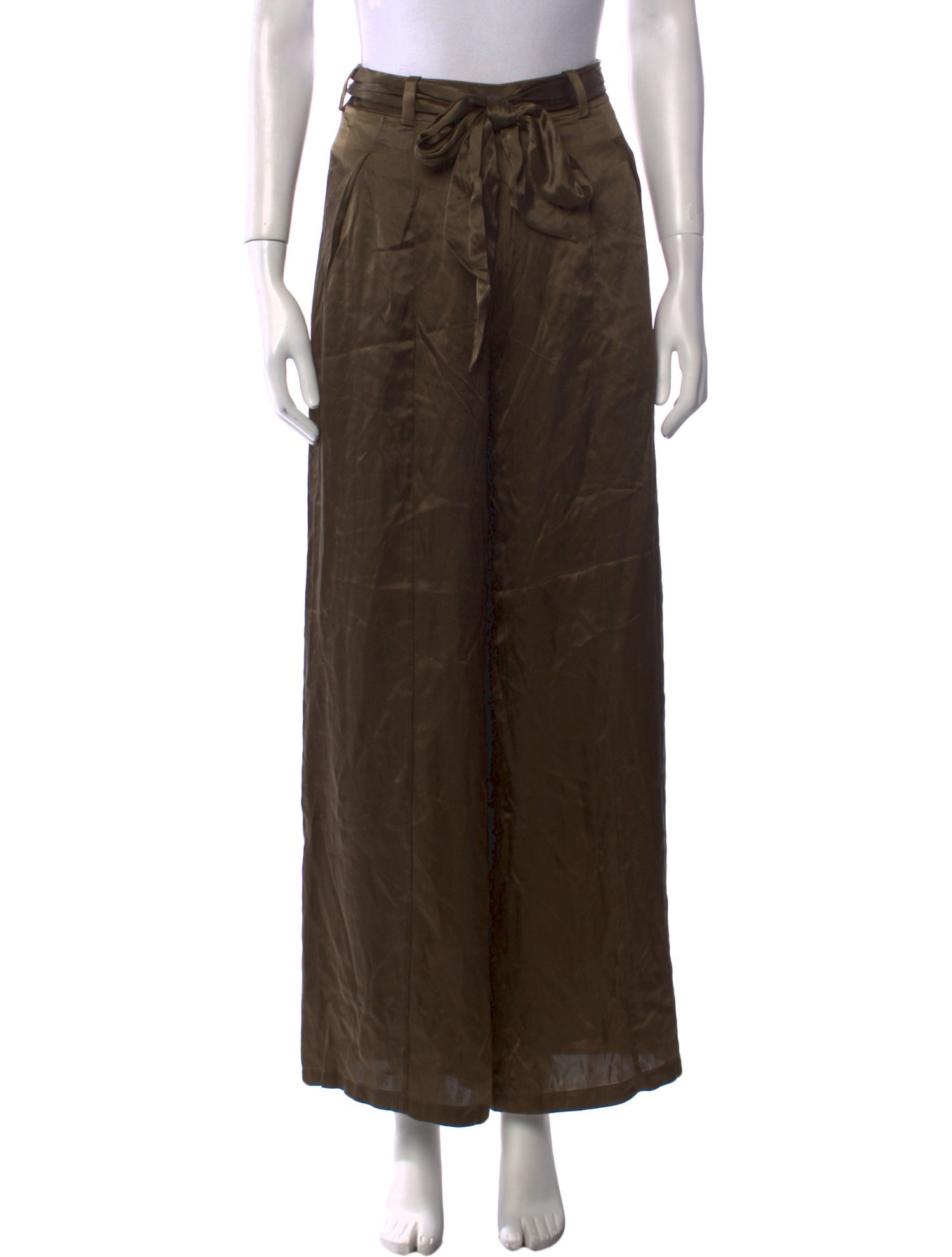 Aman Silk Wide Leg Pants